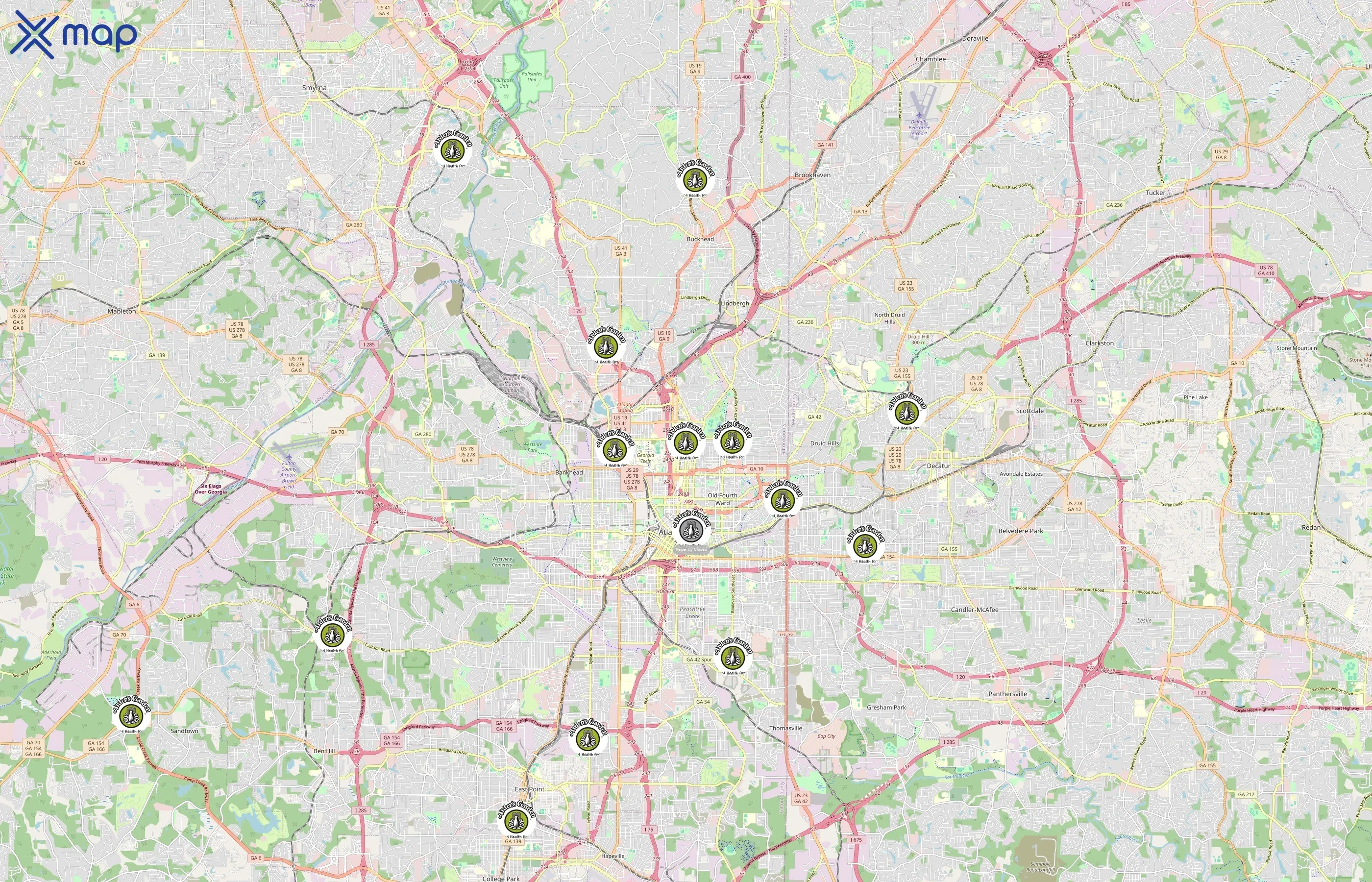 Arden's Garden area coverage