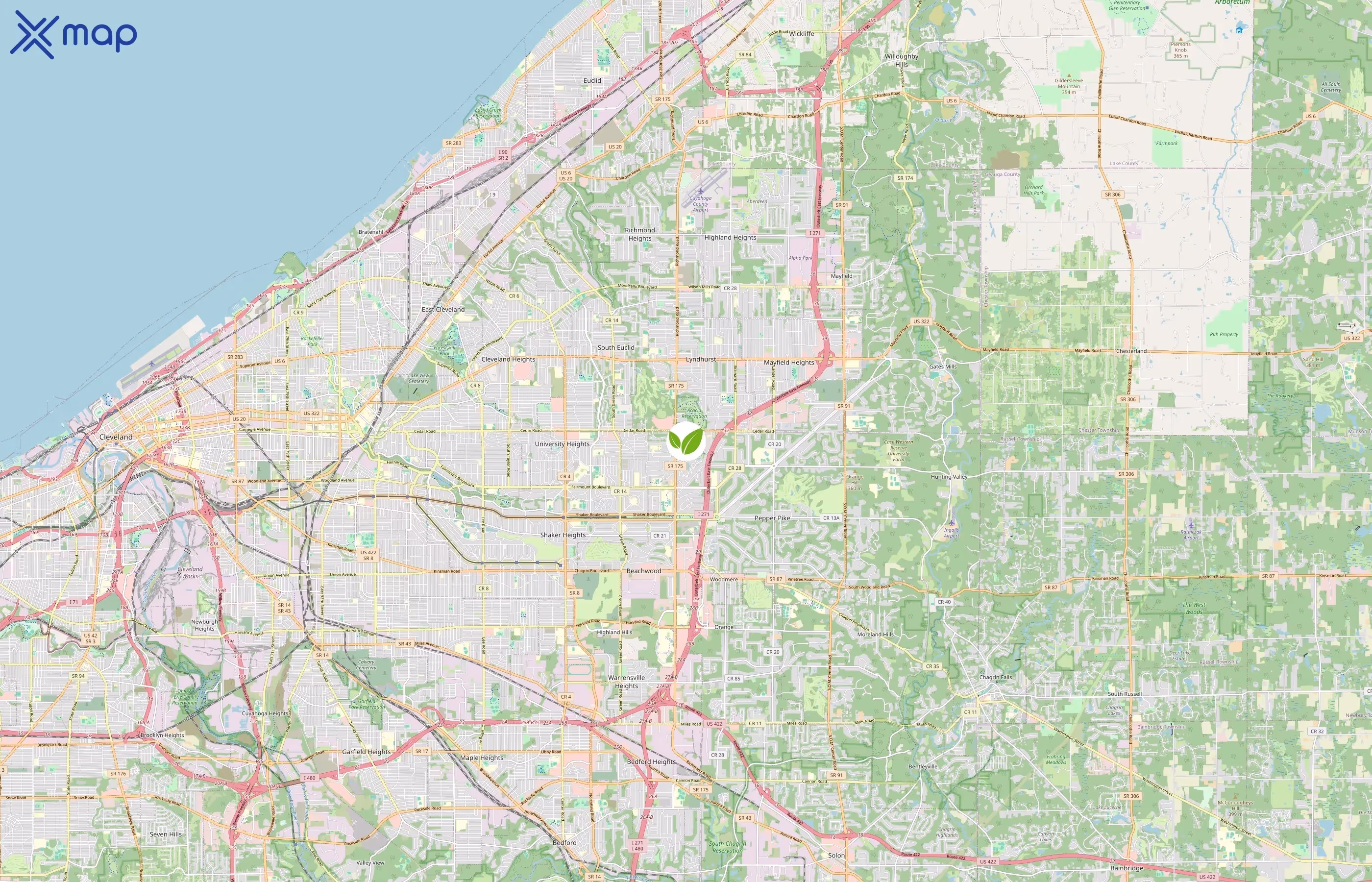 Fresh Restaurants area coverage
