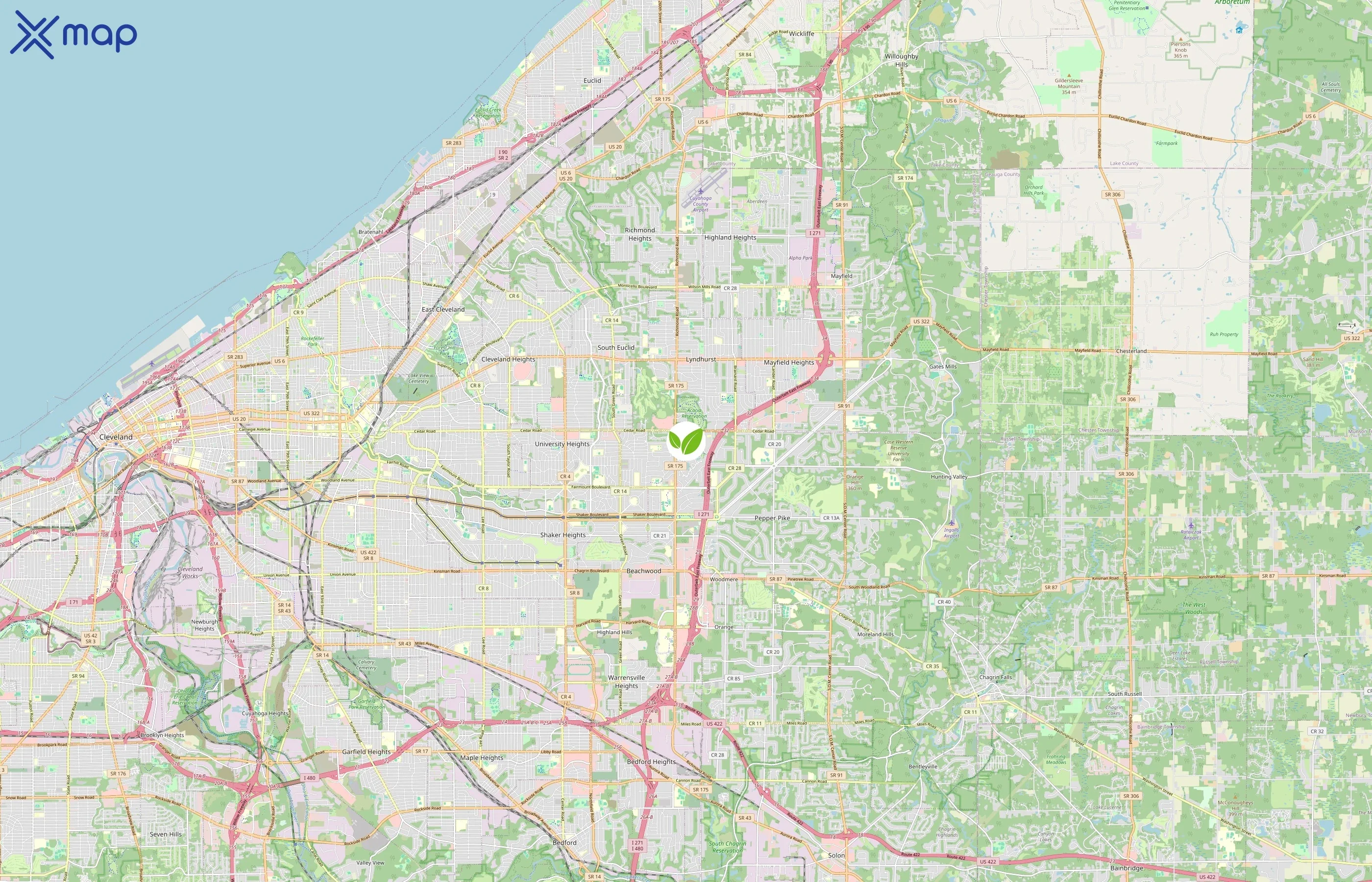 Fresh Restaurants area coverage