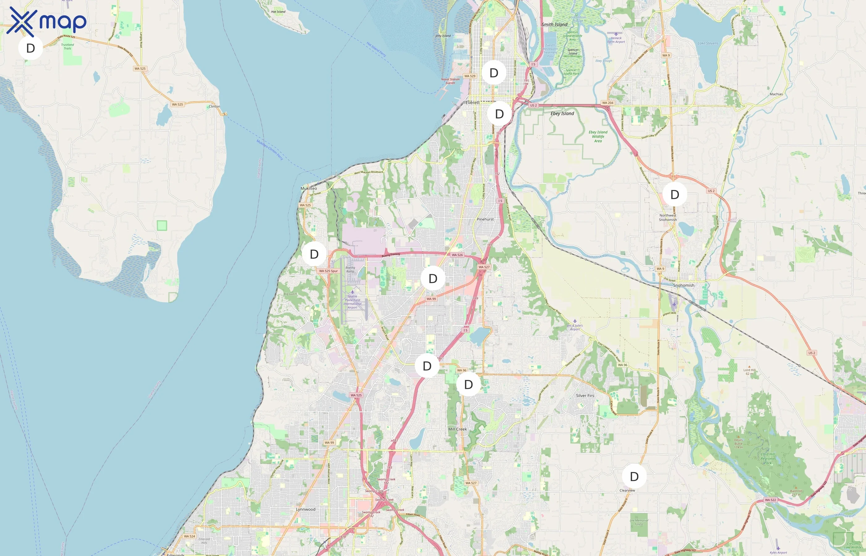 Diedrich Espresso area coverage