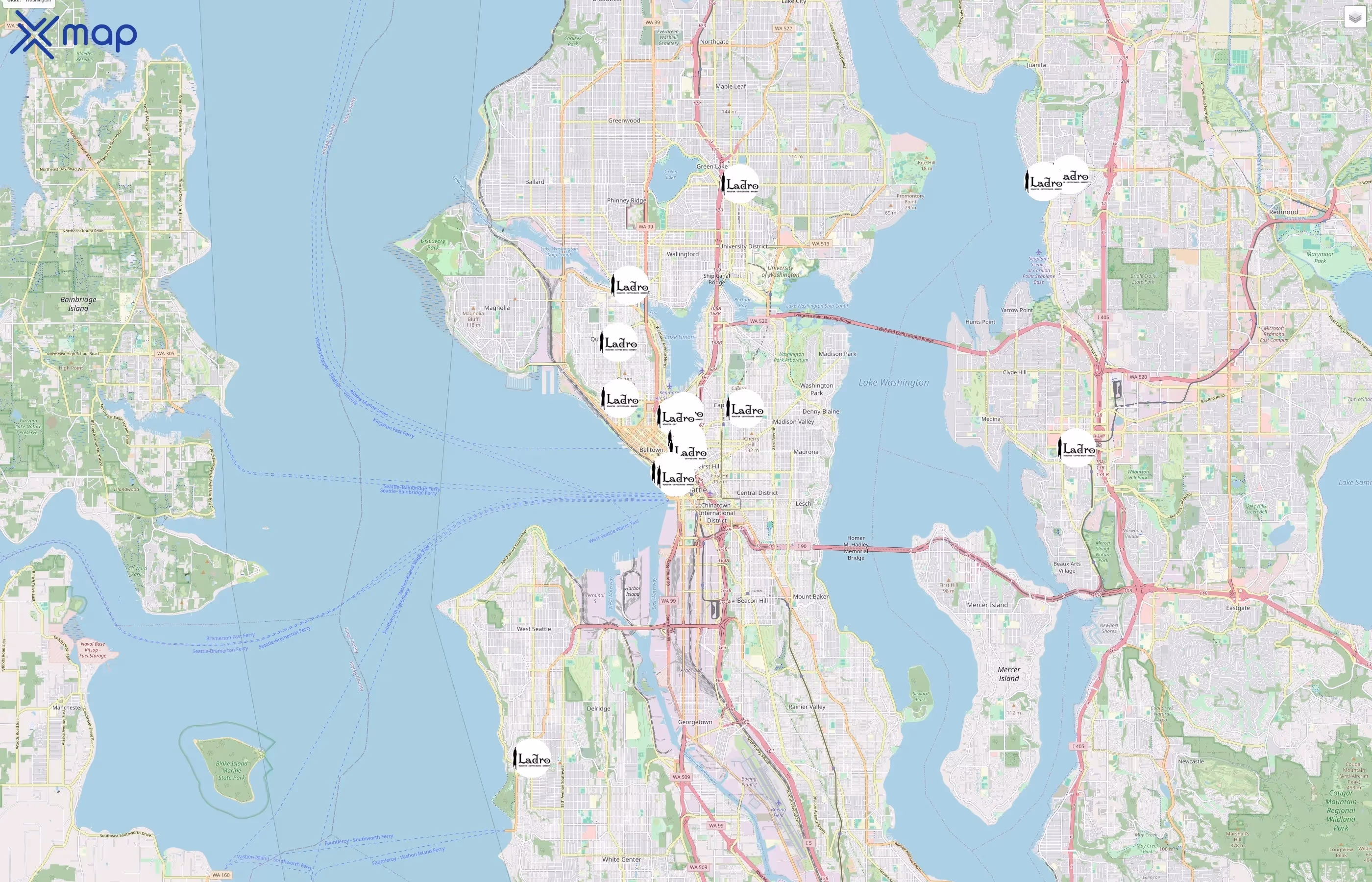 Caffe Ladro traffic data