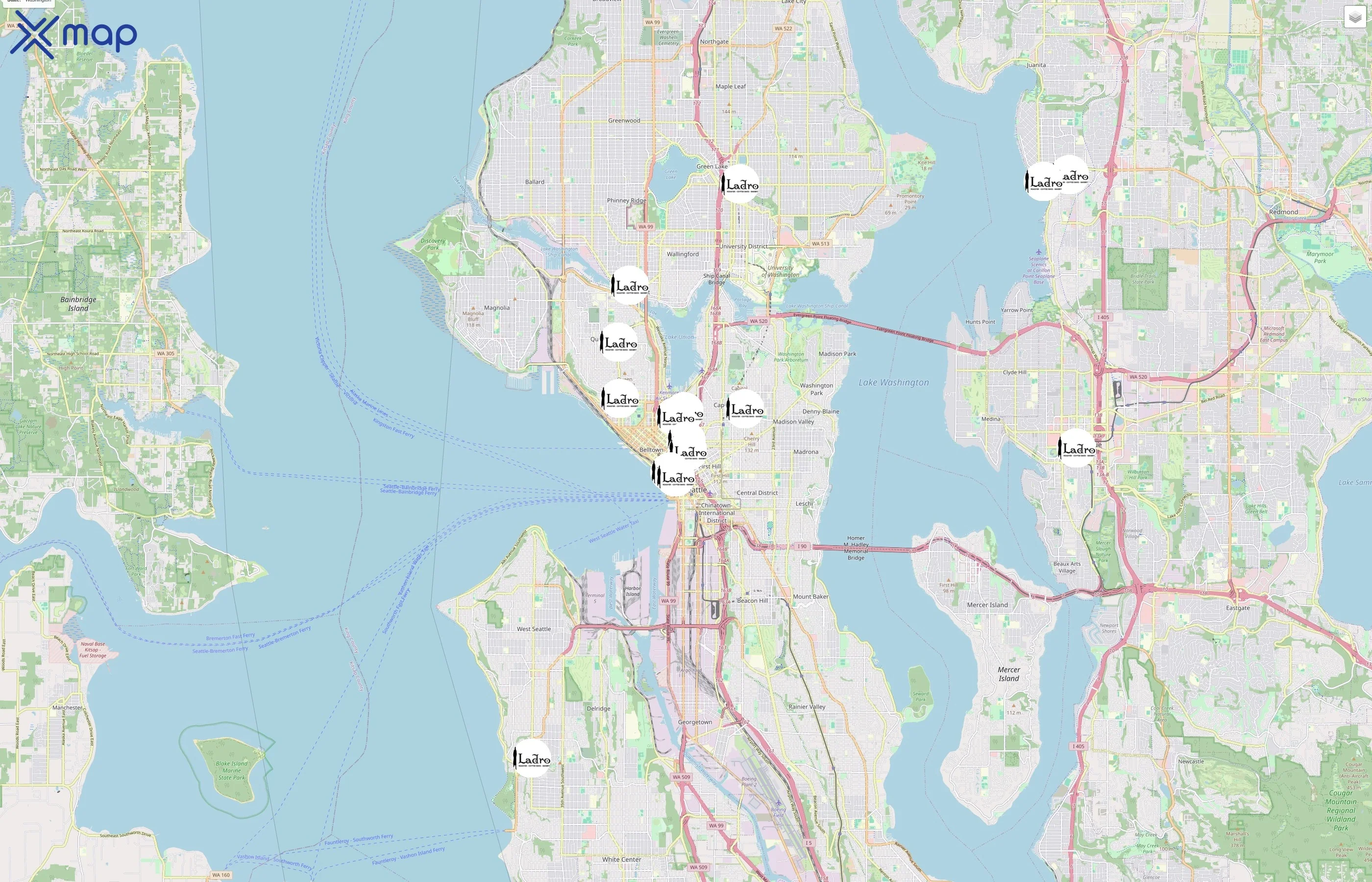 Caffe Ladro traffic data