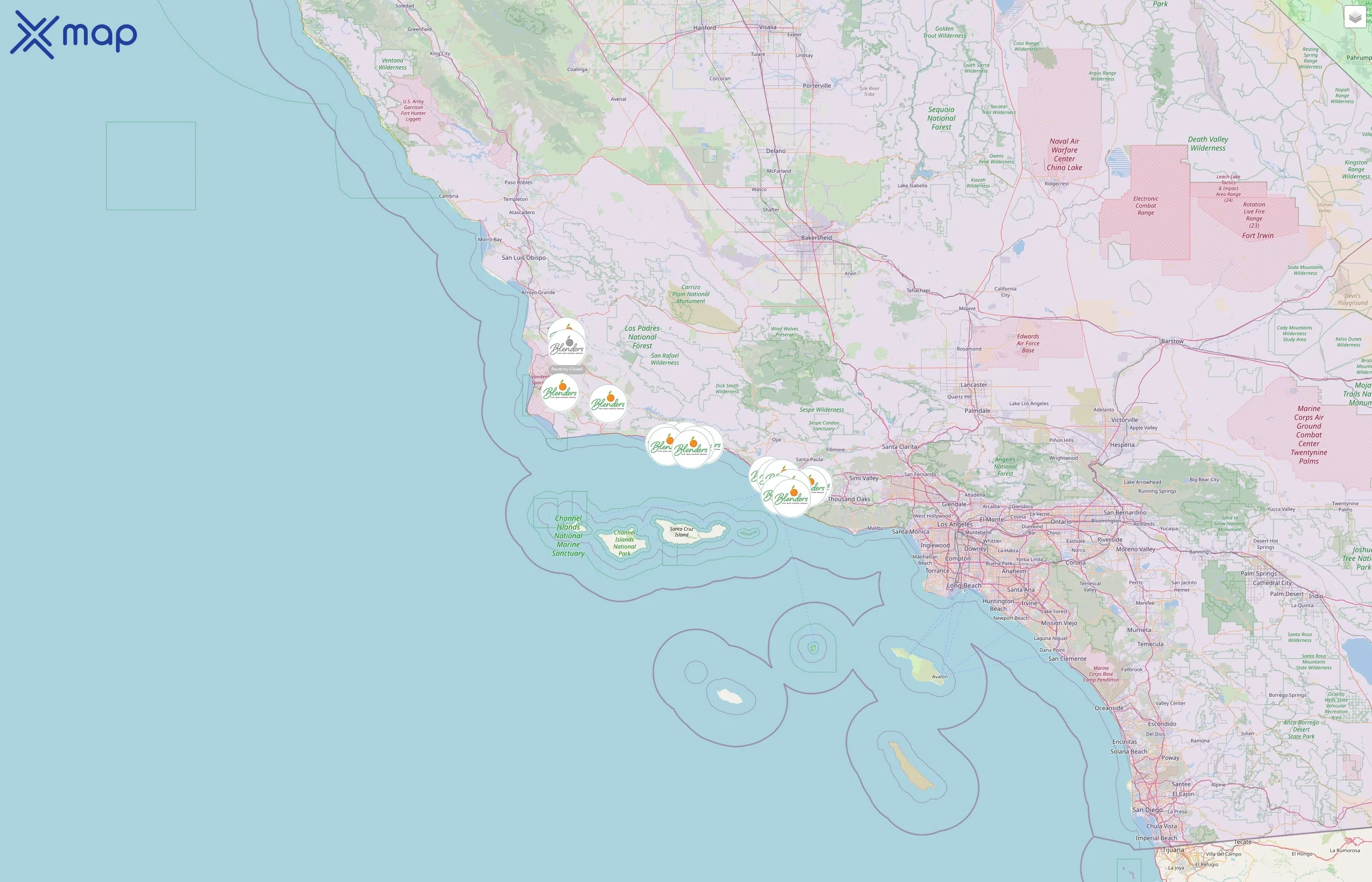 Blenders In The Grass street hotspots