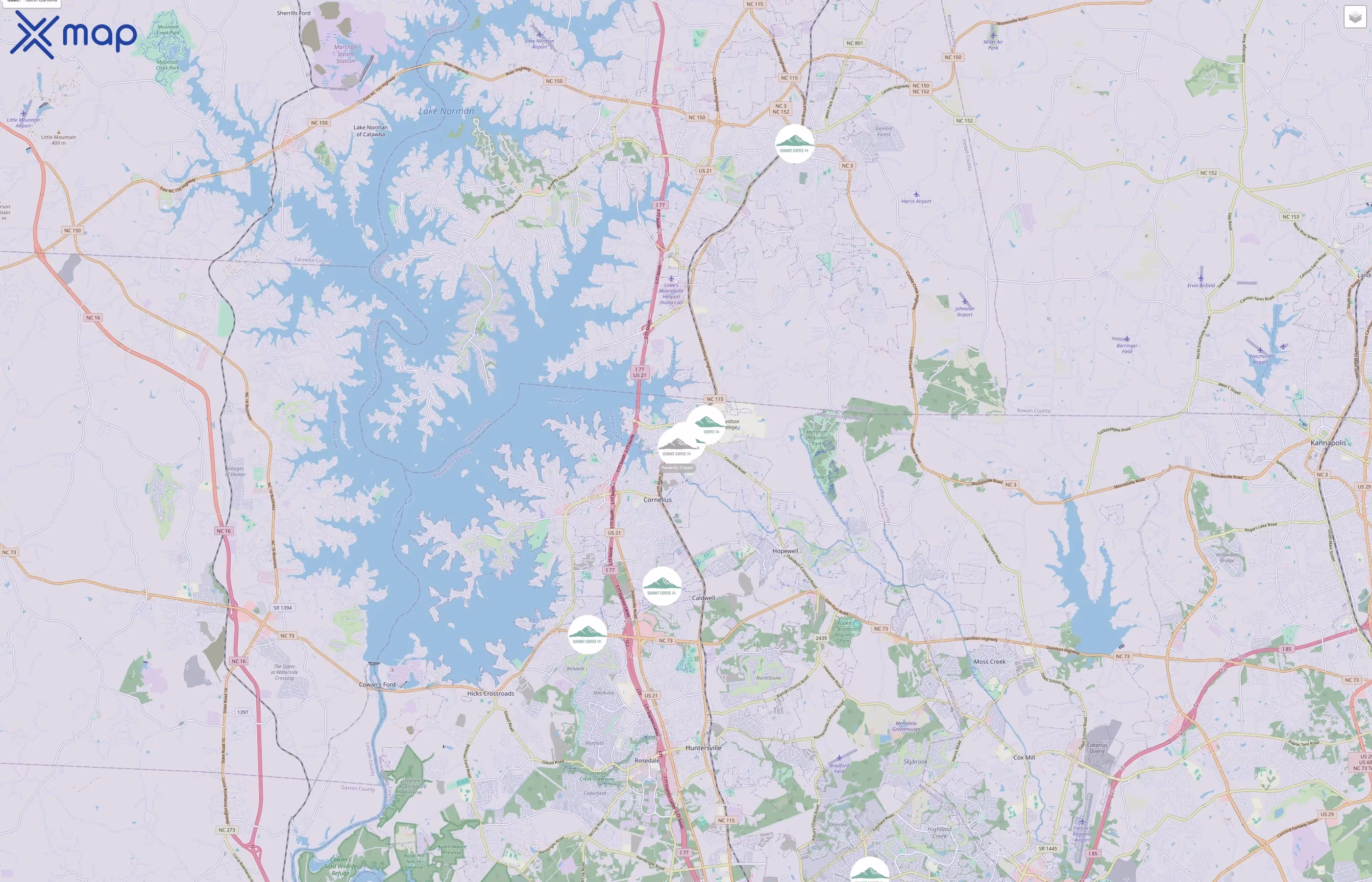 Summit Coffee traffic data