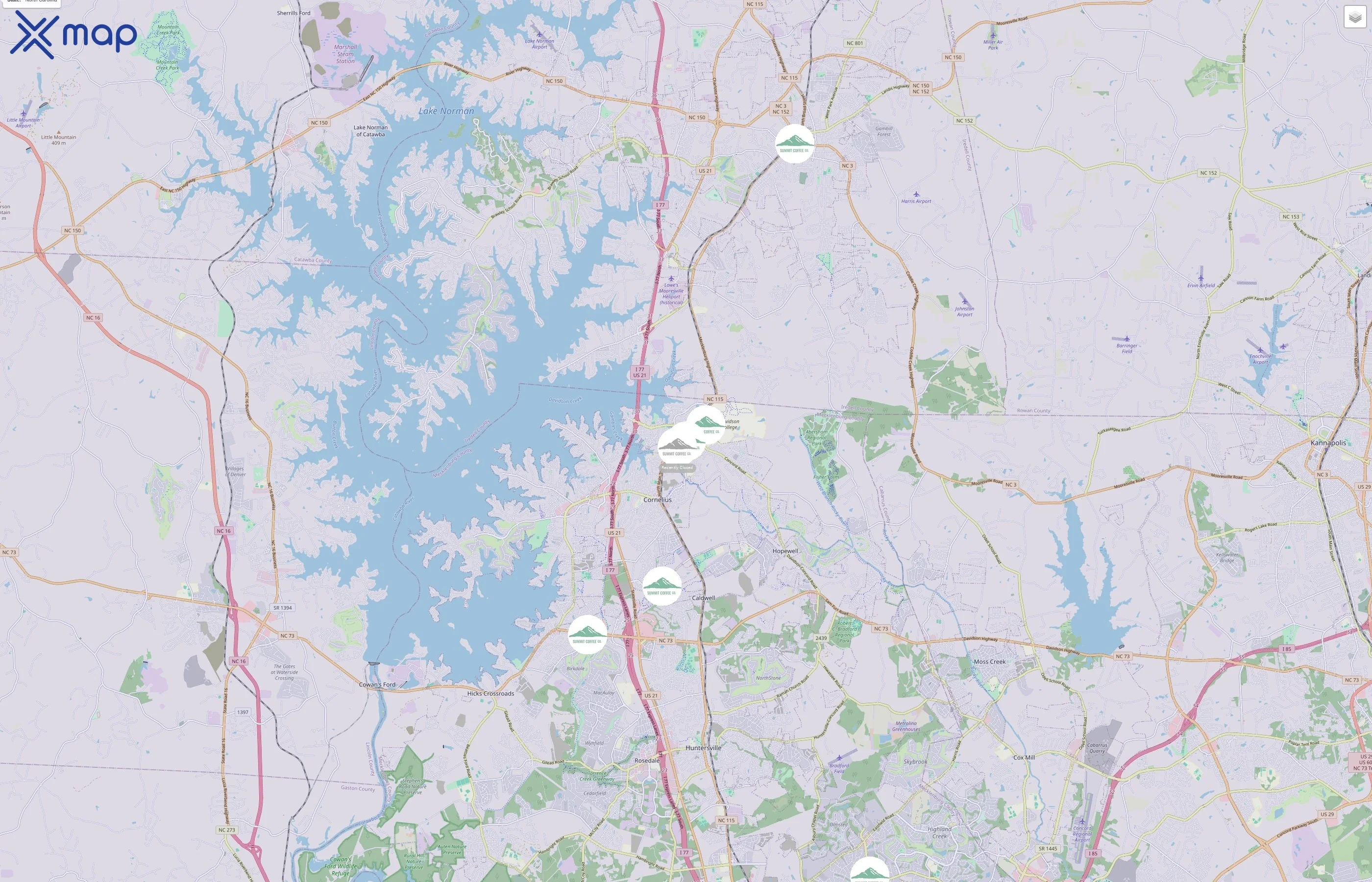 Summit Coffee traffic data