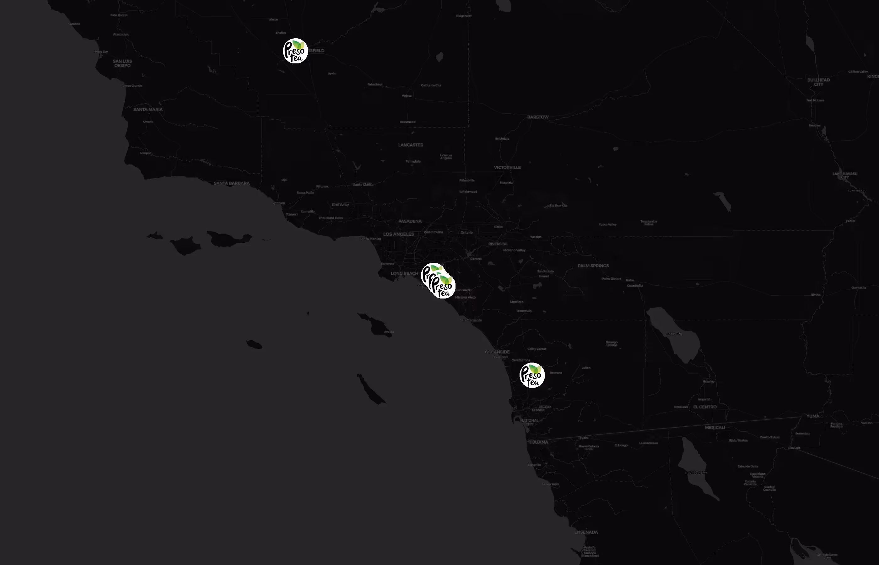 Presotea city distribution