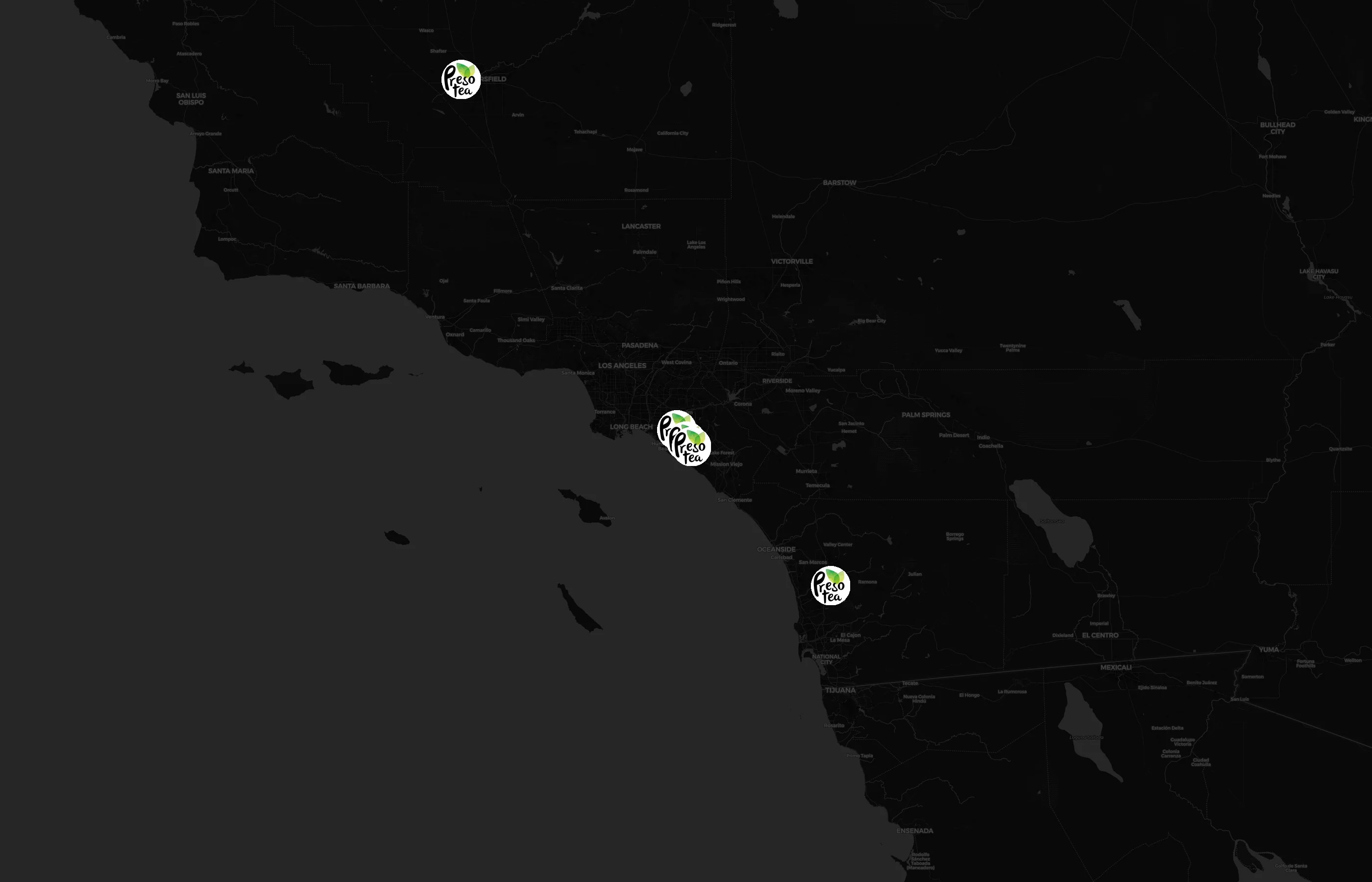 Presotea city distribution