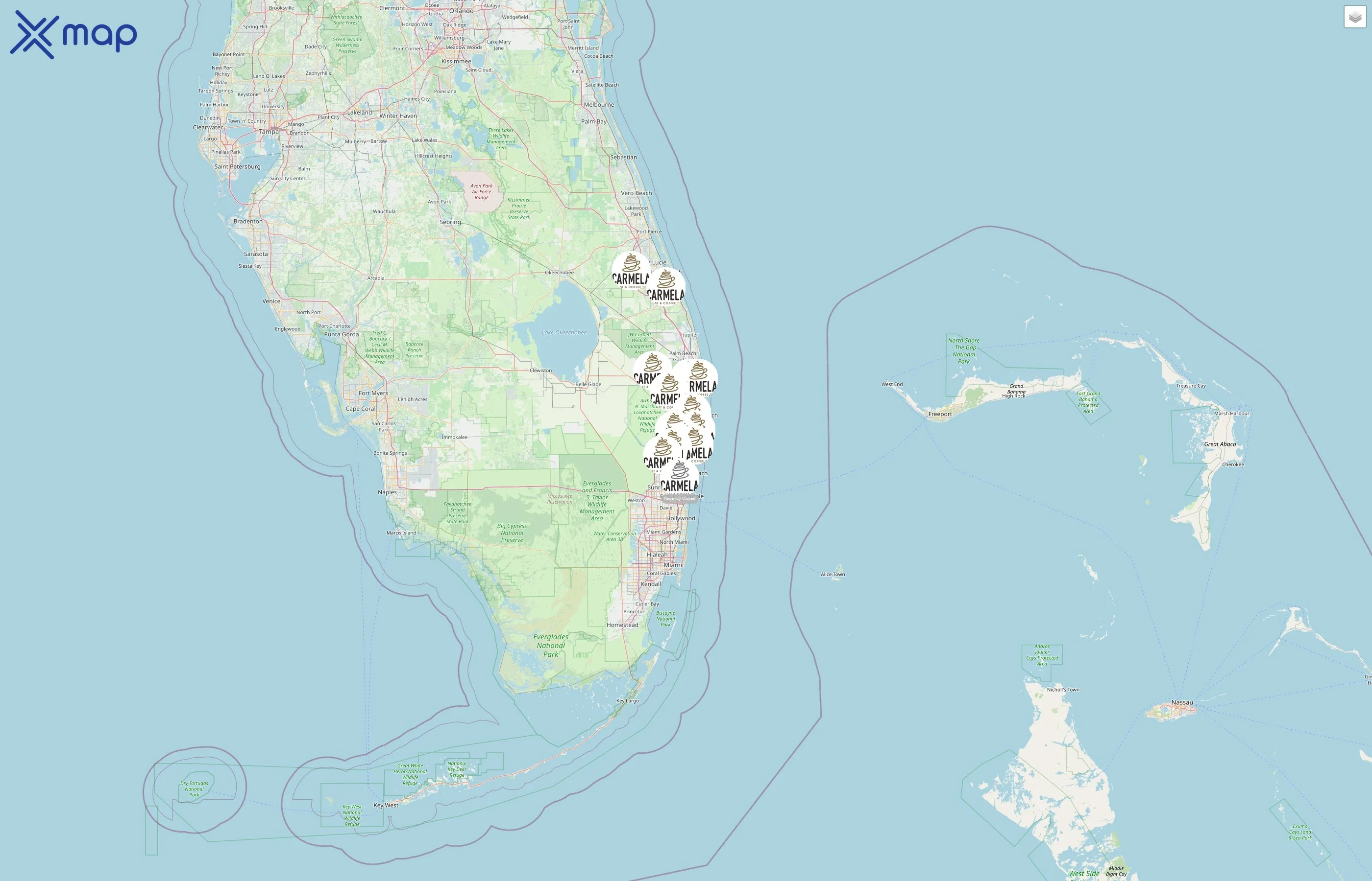 Carmela Coffee street hotspots