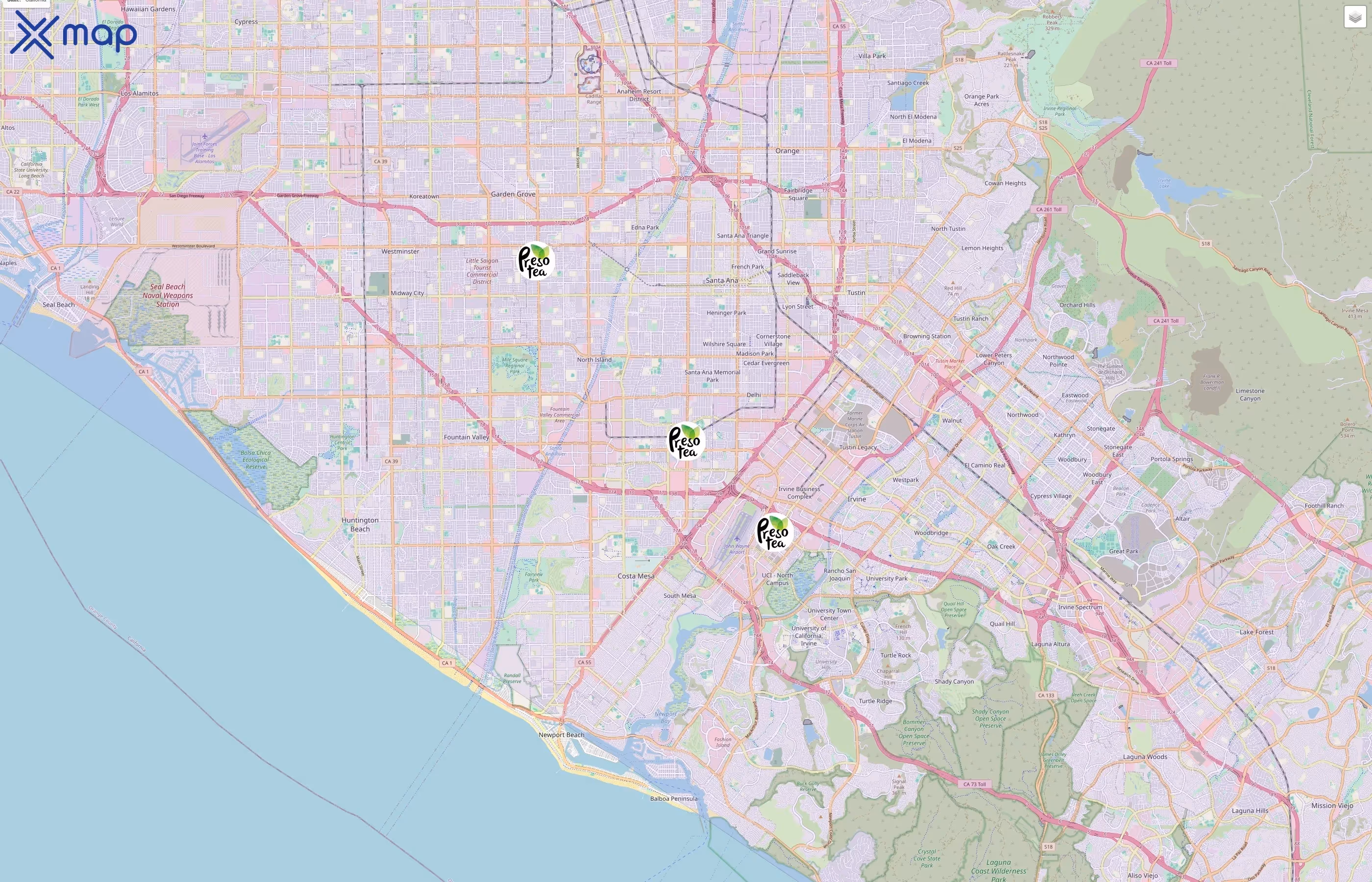 Presotea traffic data