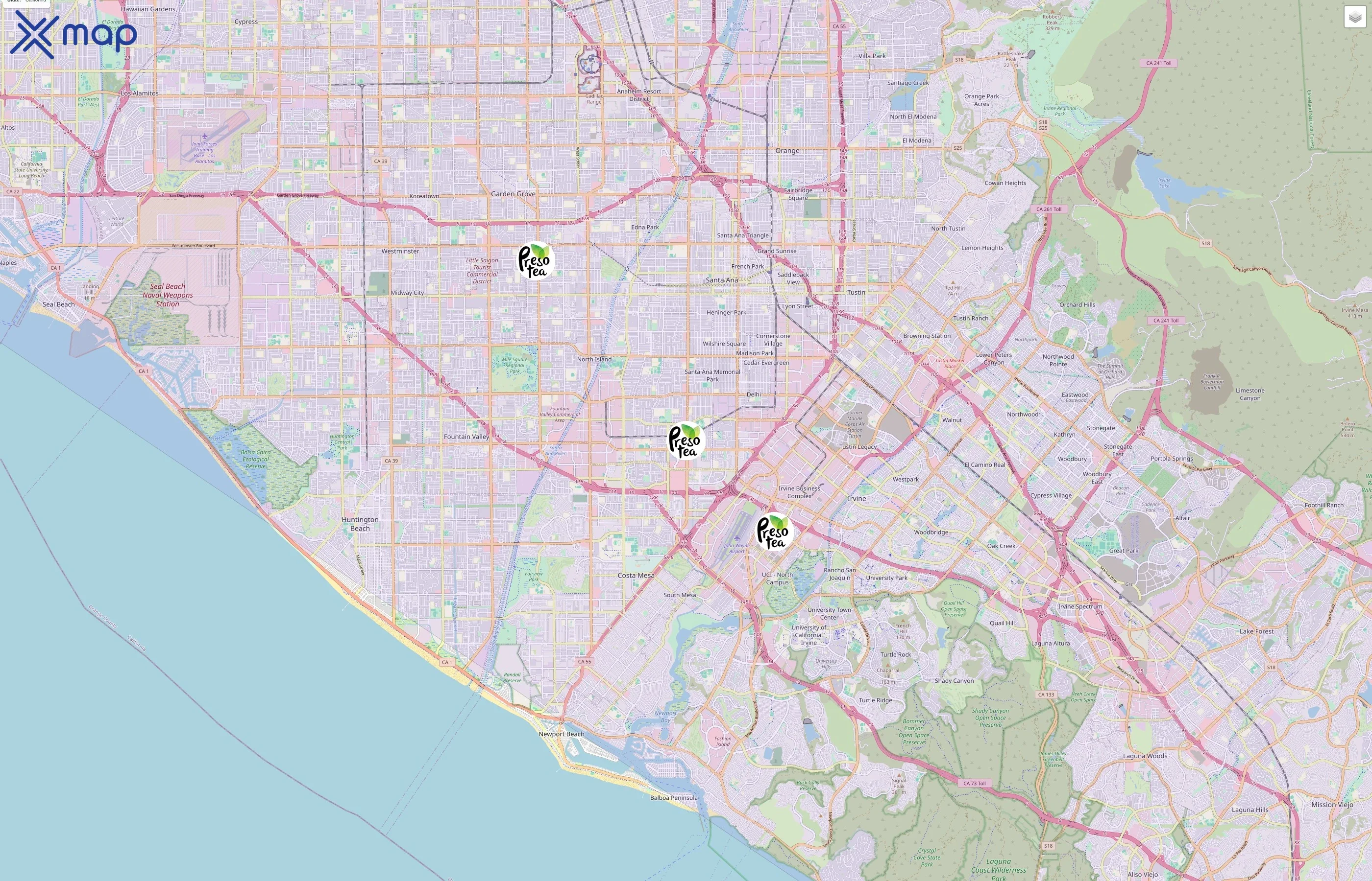 Presotea traffic data