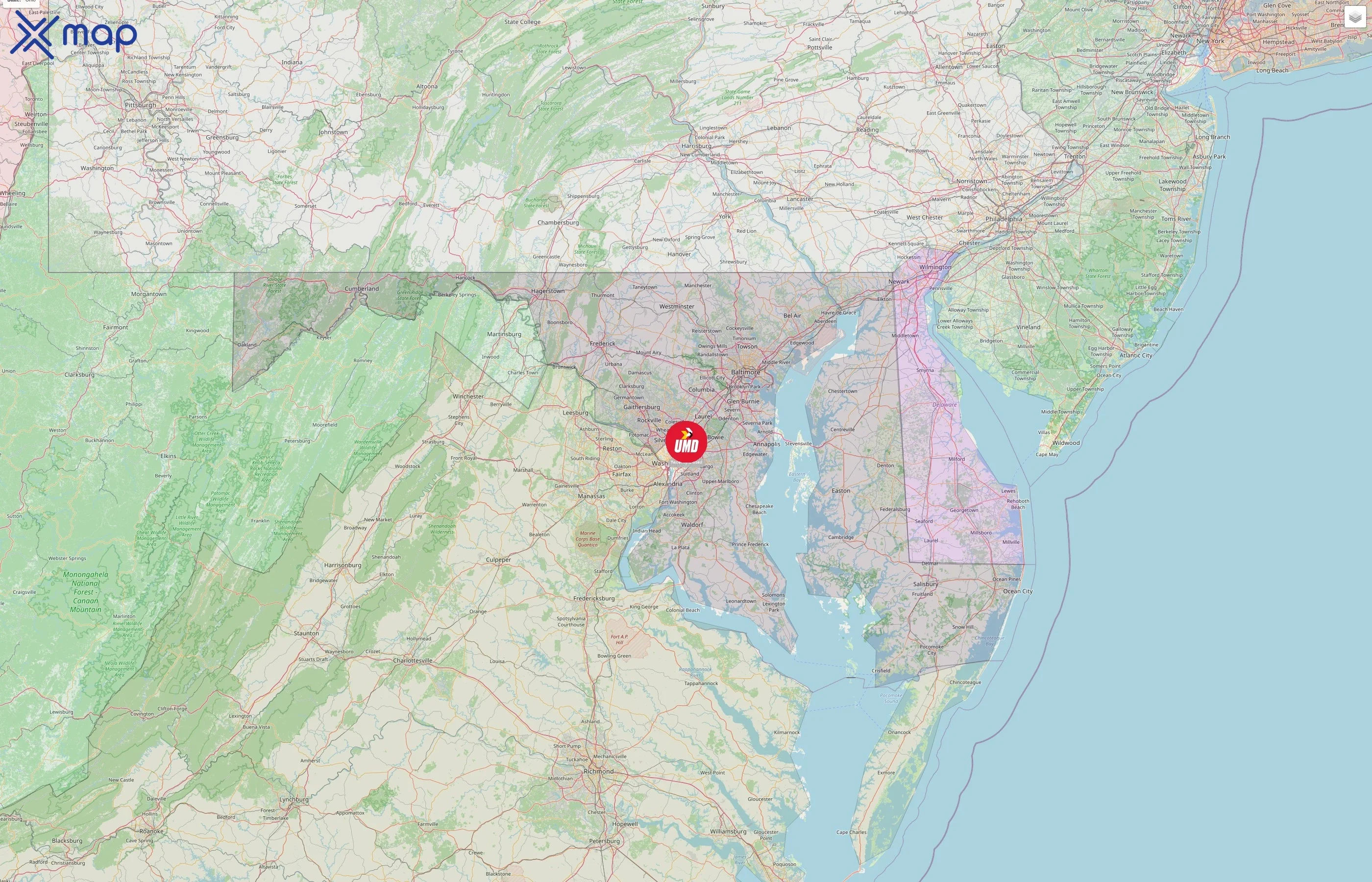 UMD Dining Services street hotspots