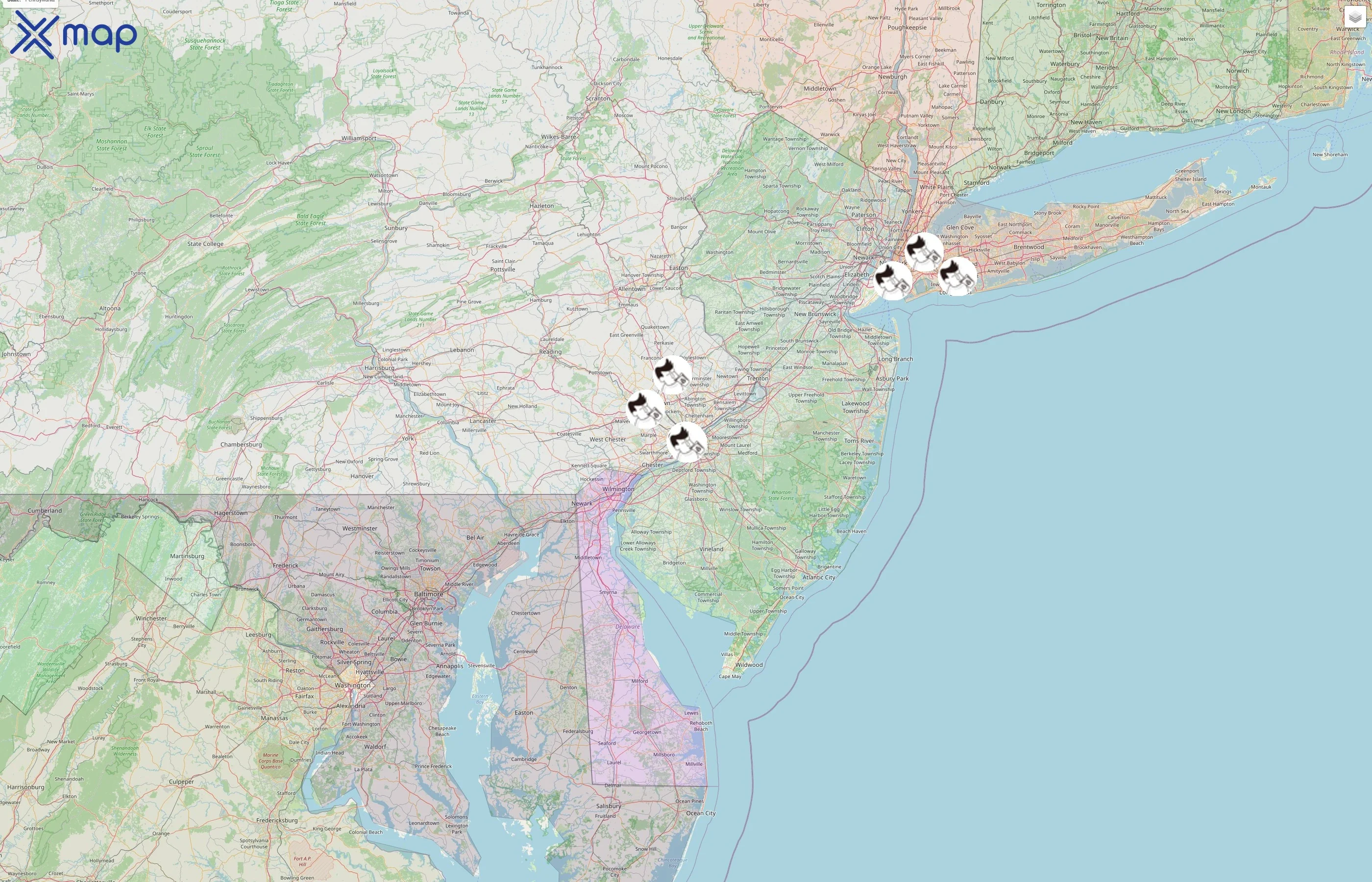 Tsaocaa street hotspots