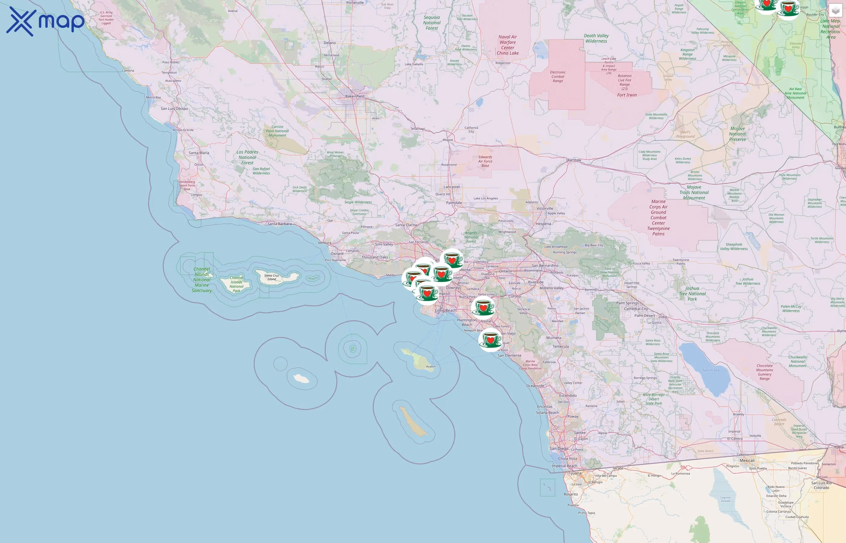 Urth Caffe street hotspots