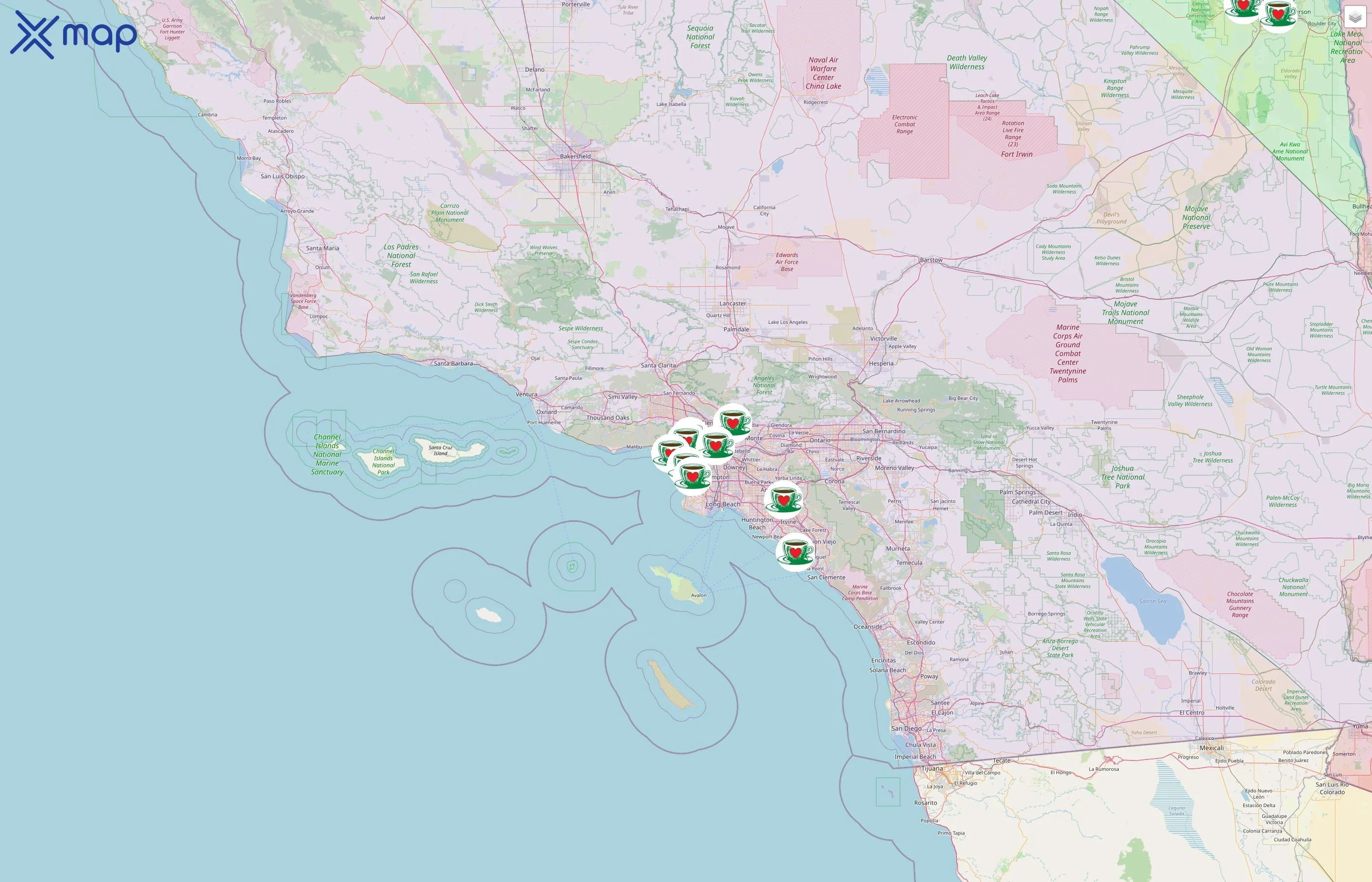 Urth Caffe street hotspots