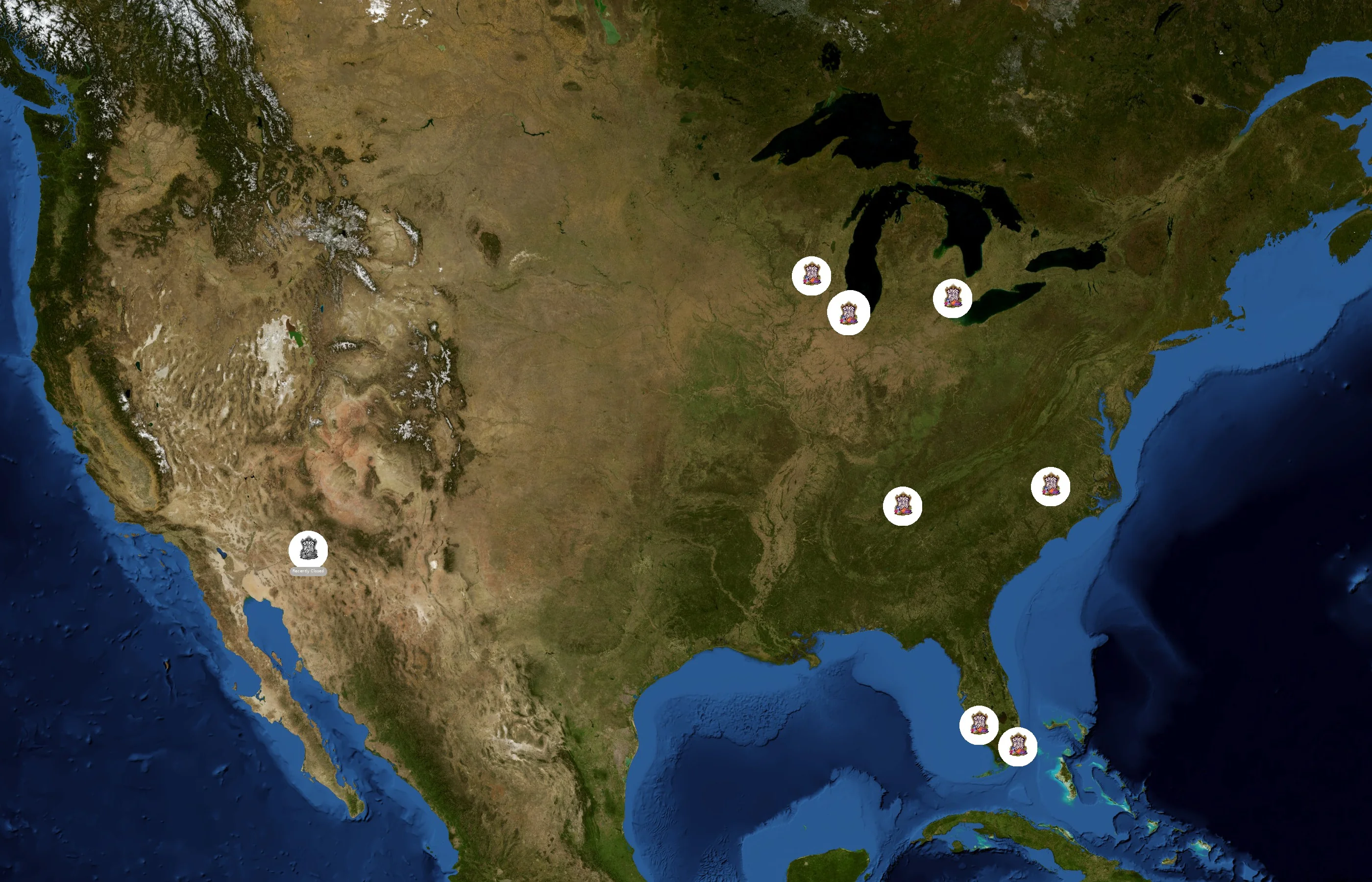 Wake N Bakery state distribution