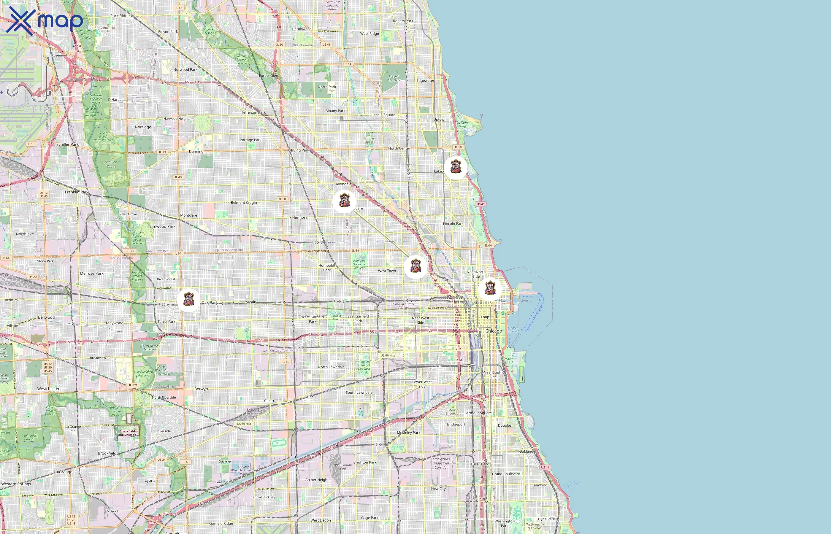 Wake N Bakery area coverage