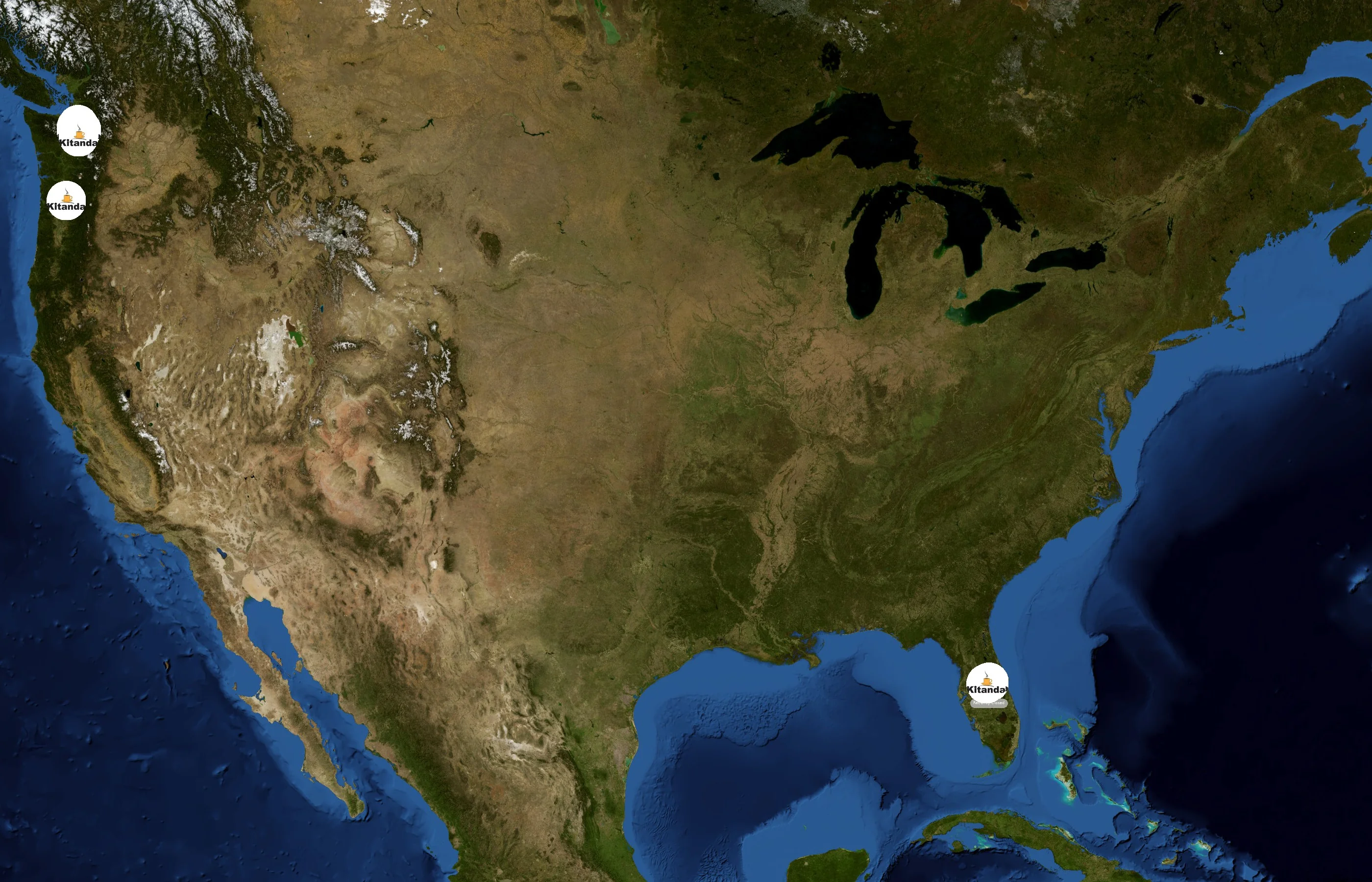 Kitanda state distribution