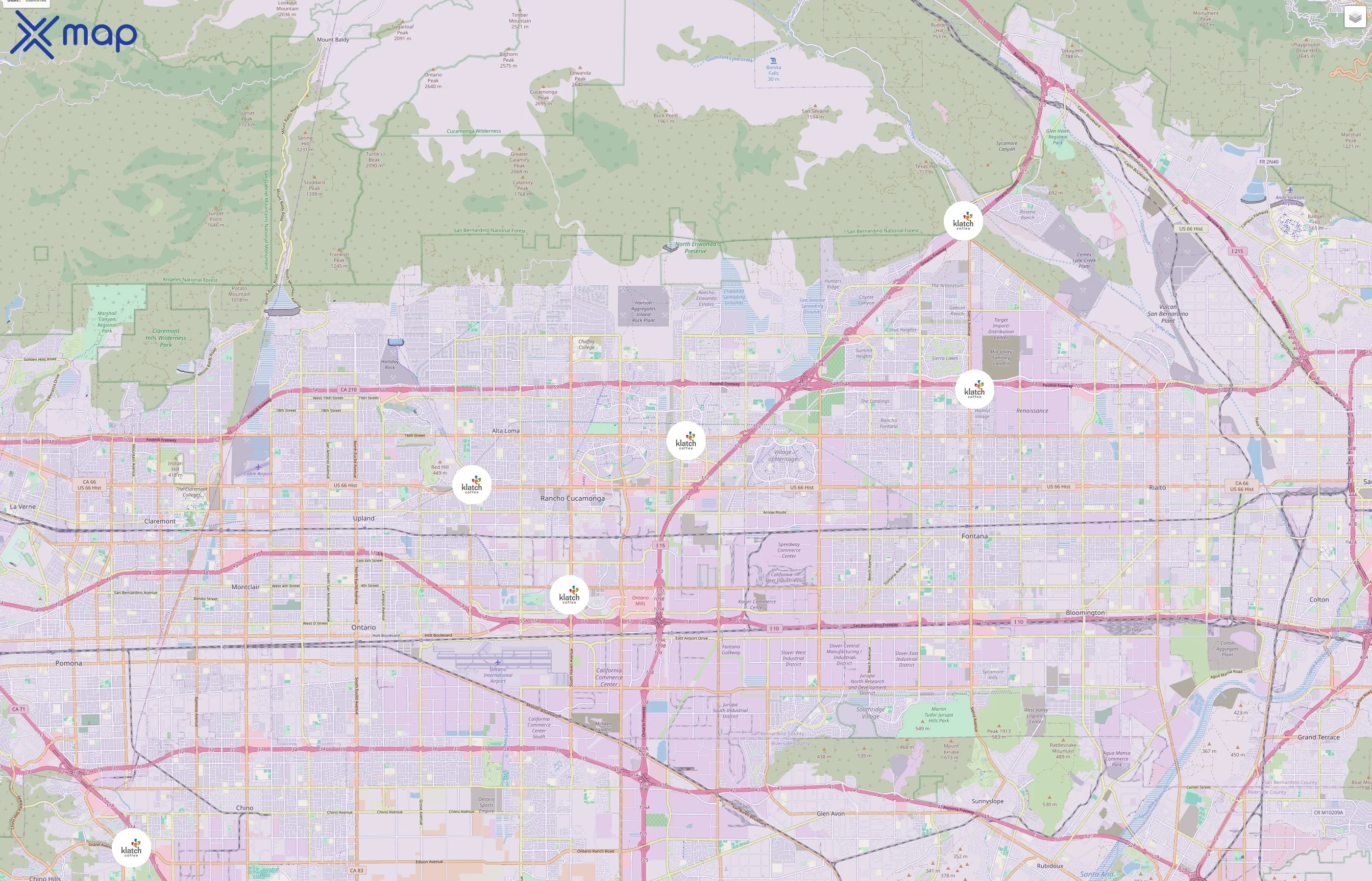 Klatch Coffee traffic data