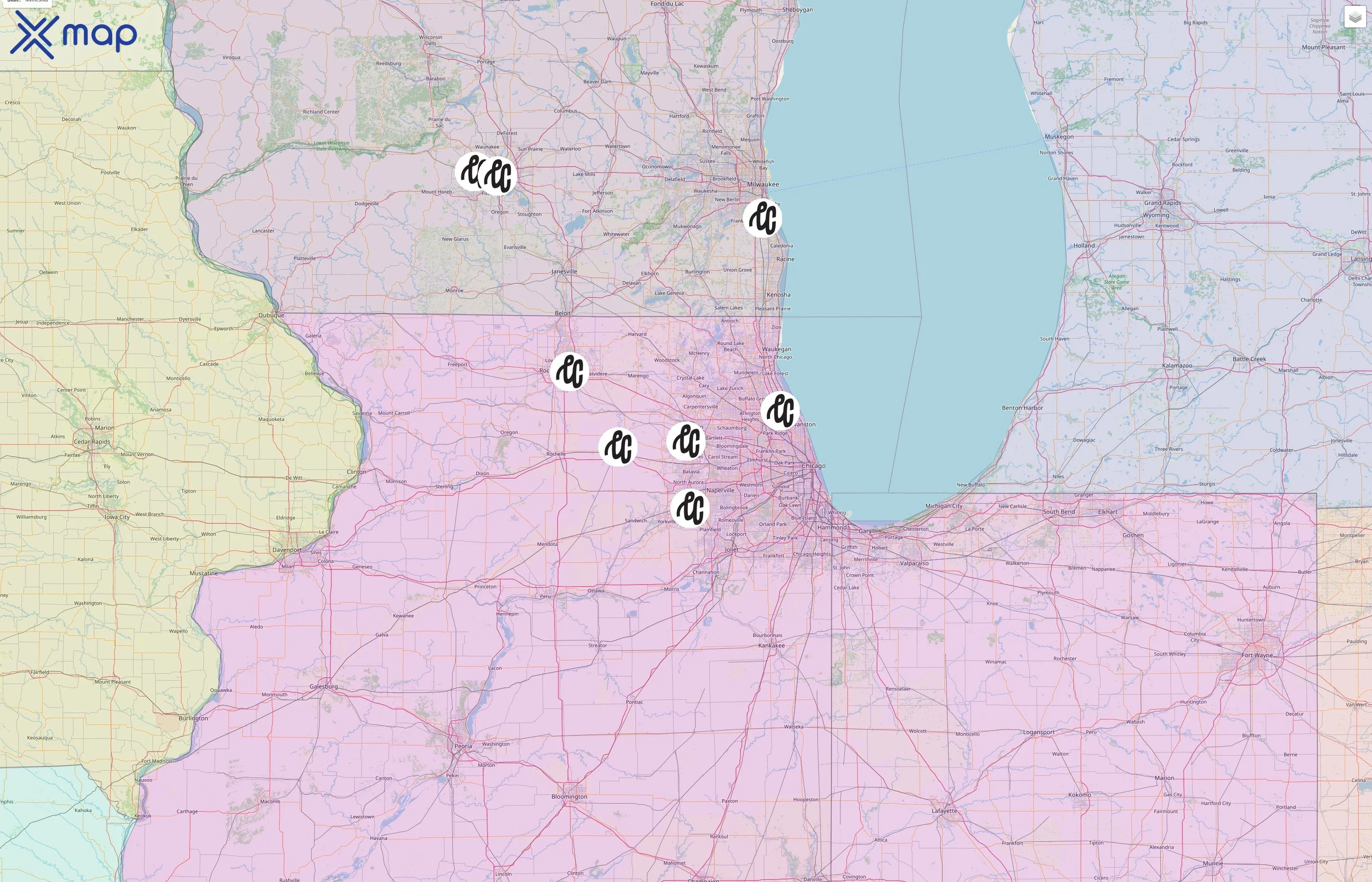 Candy Cloud street hotspots