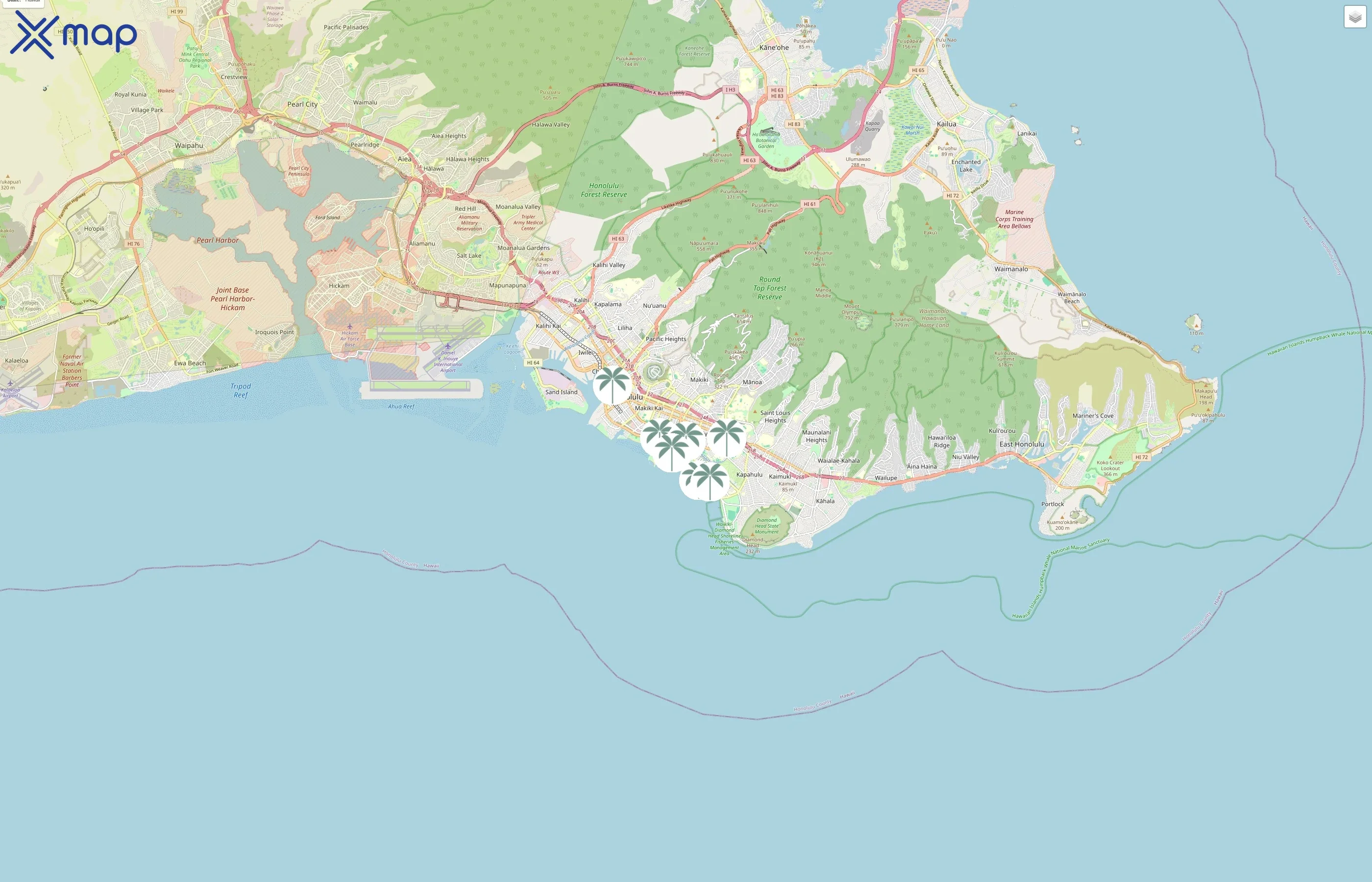 Honolulu Coffee Company traffic data