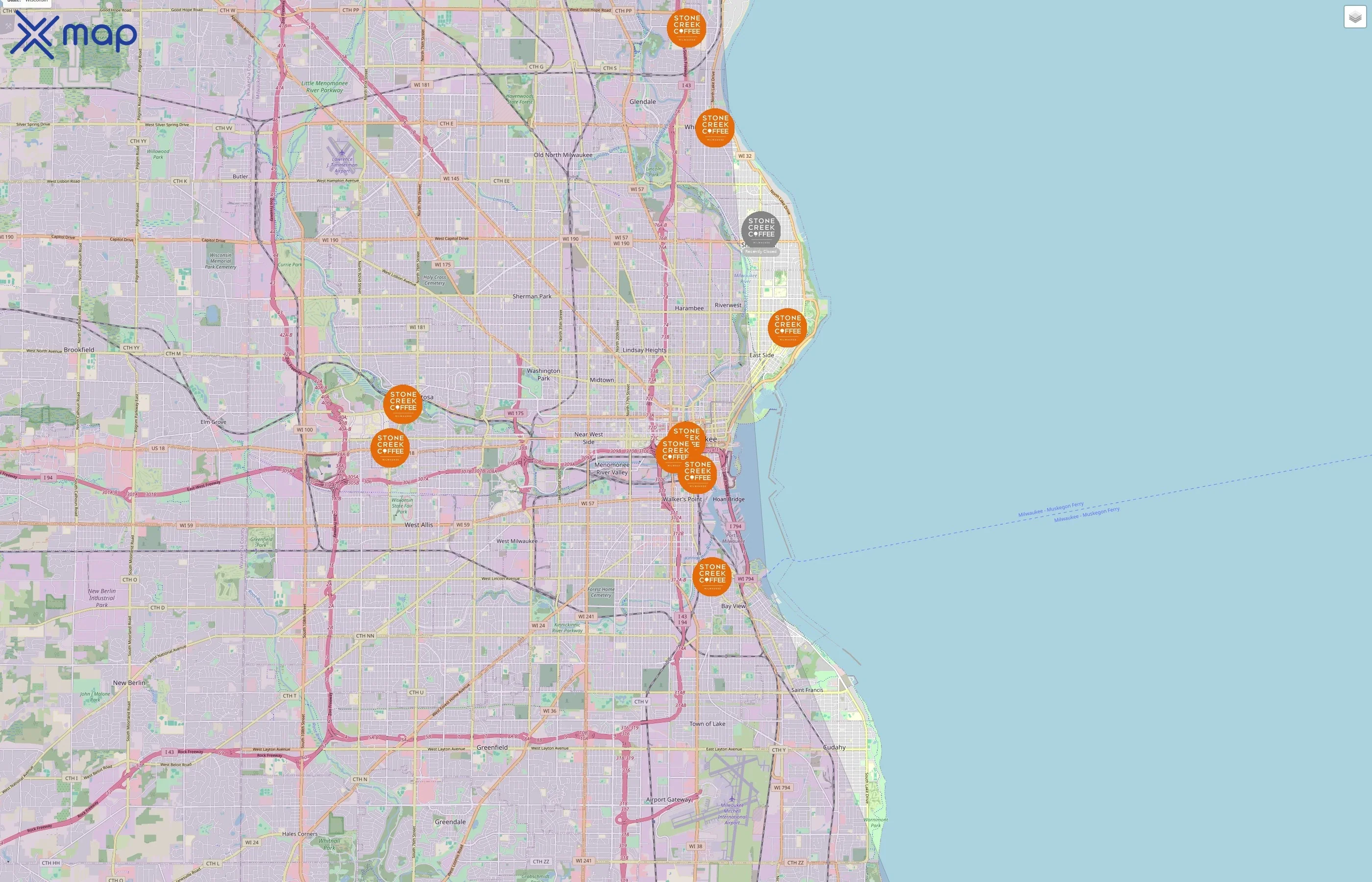 Stone Creek Coffee traffic data