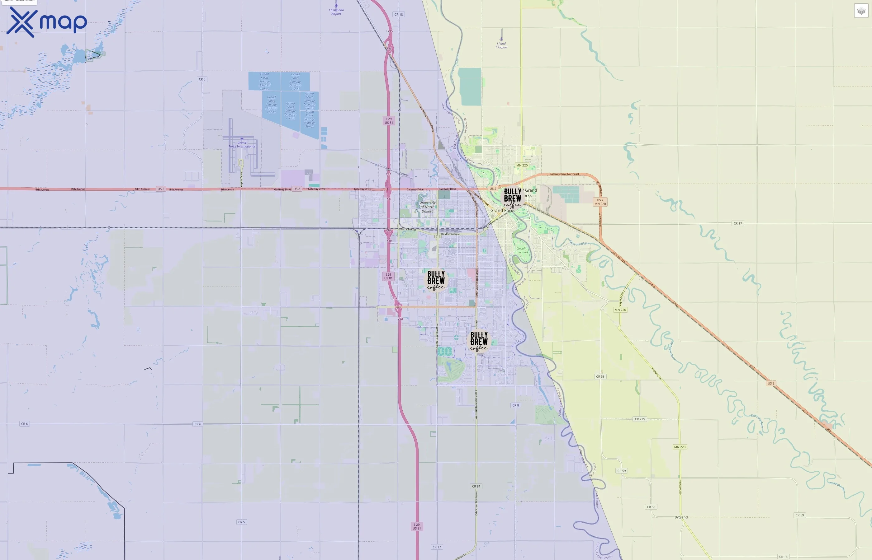 Bully Brew Coffee traffic data