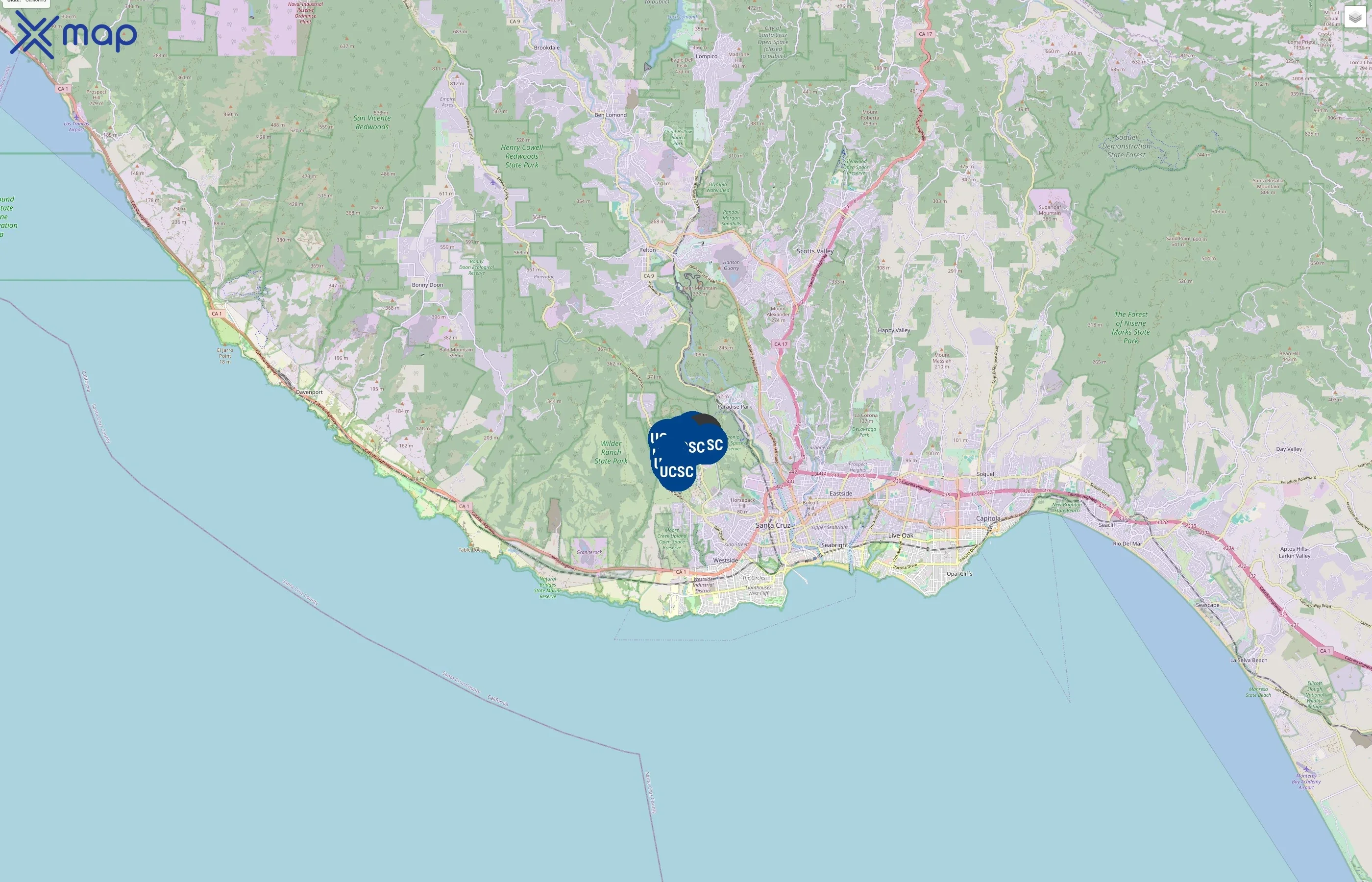 UCSC Dining Services traffic data