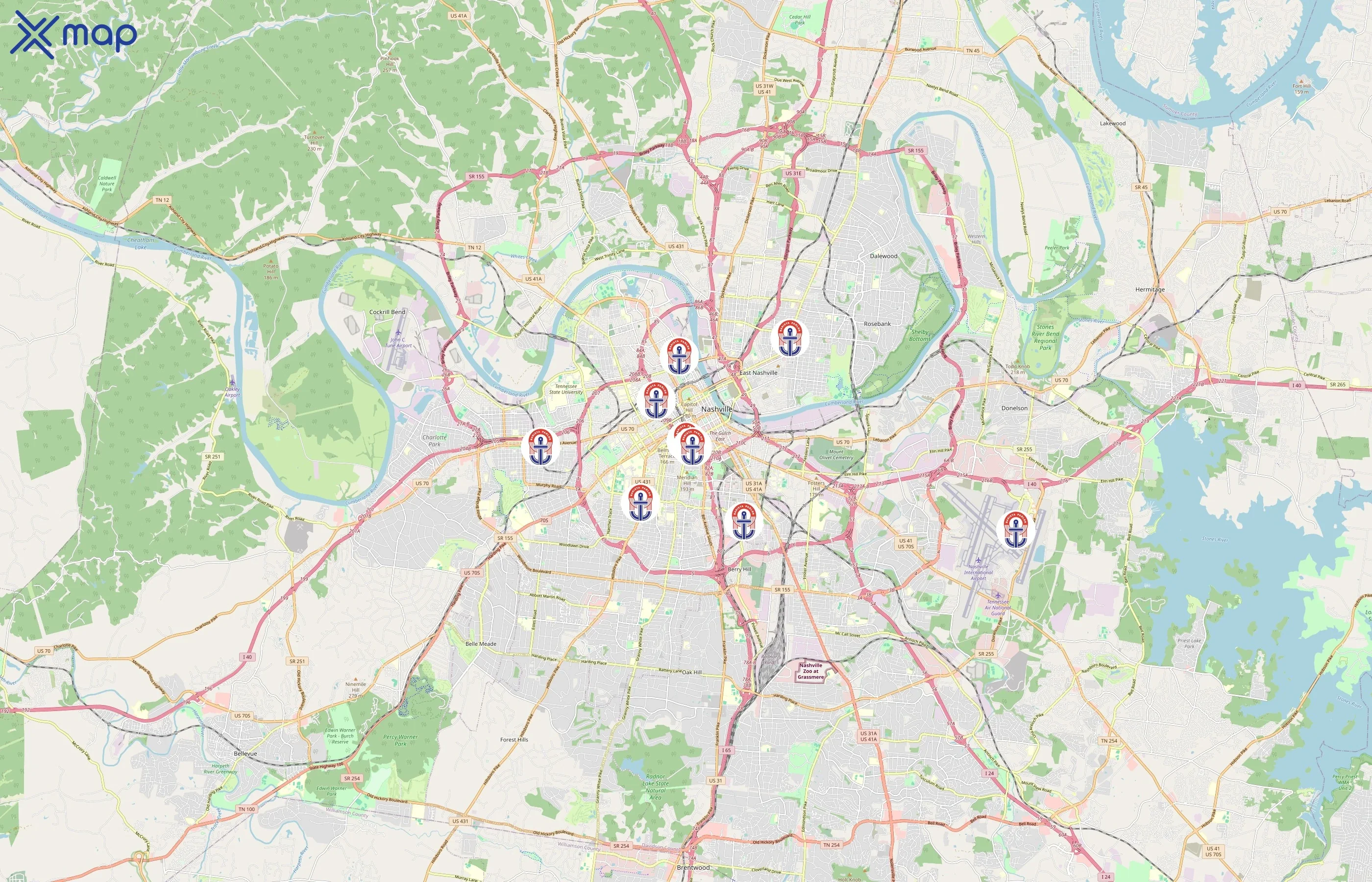 Barista Parlor area coverage