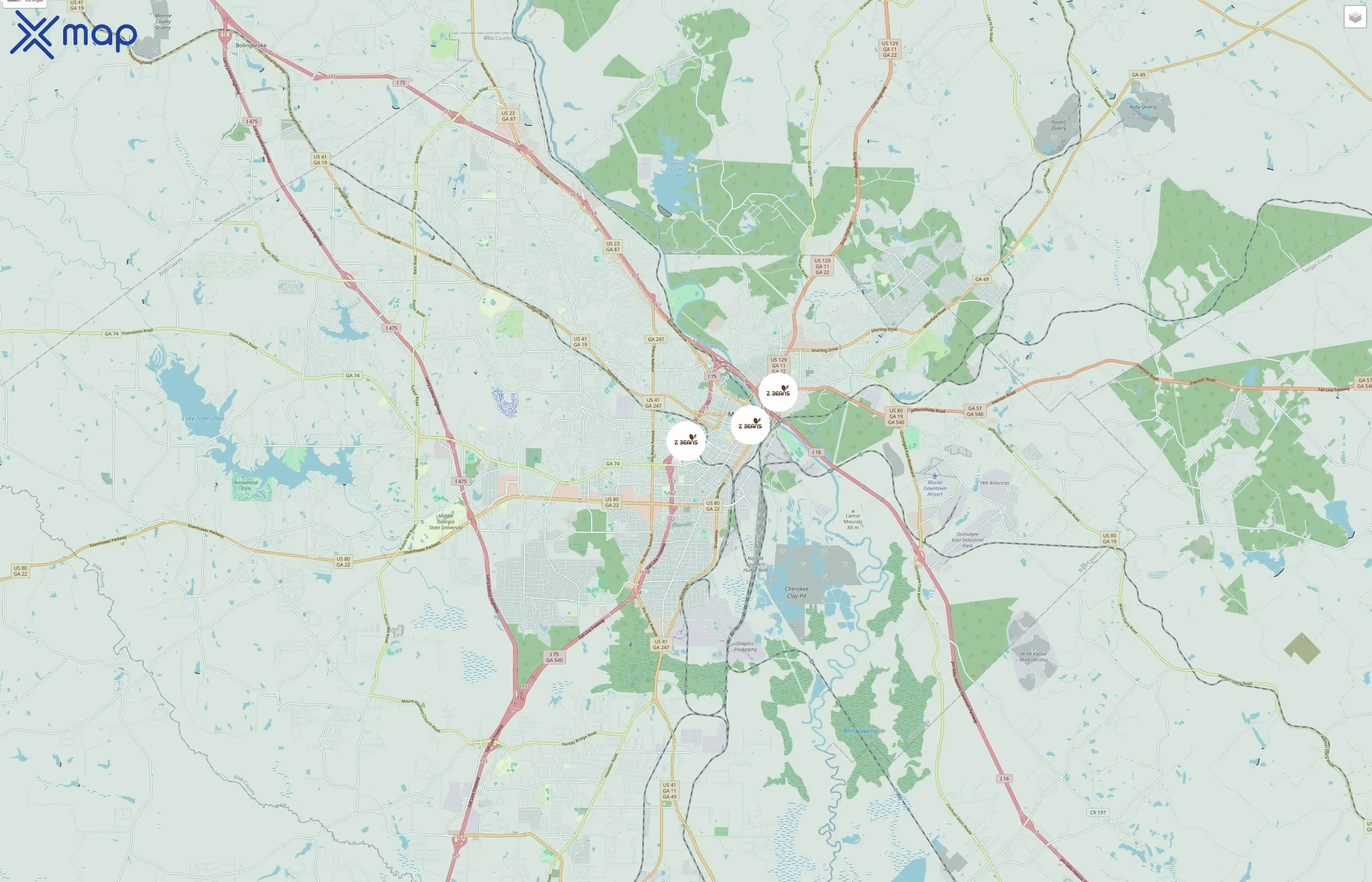 Z Beans Coffee traffic data