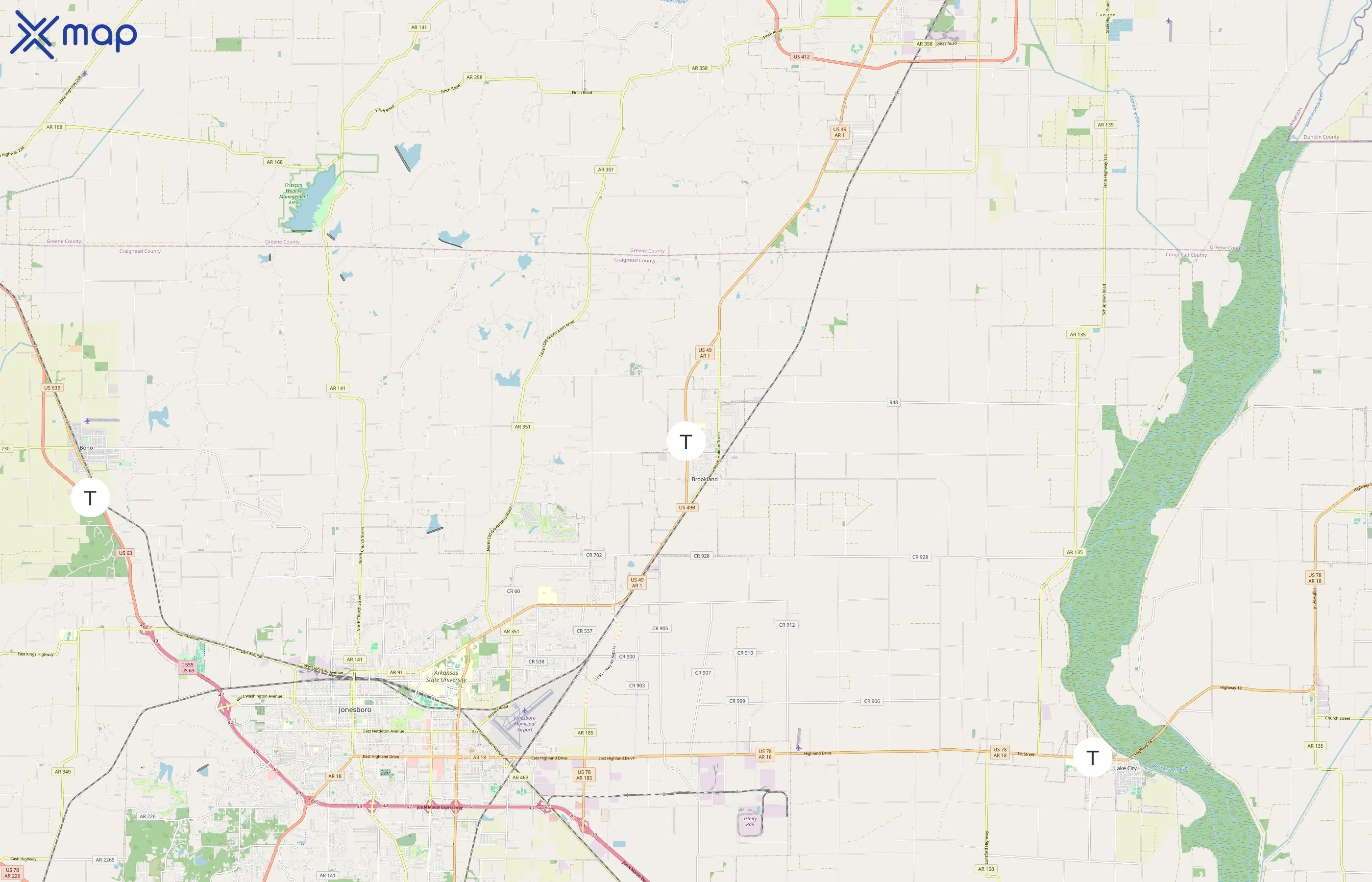 The Busy Bean area coverage