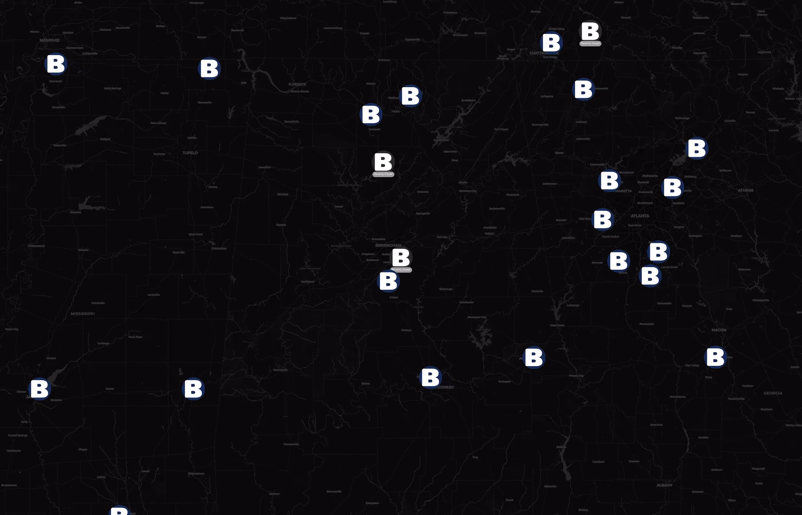 Books-A-Million city distribution