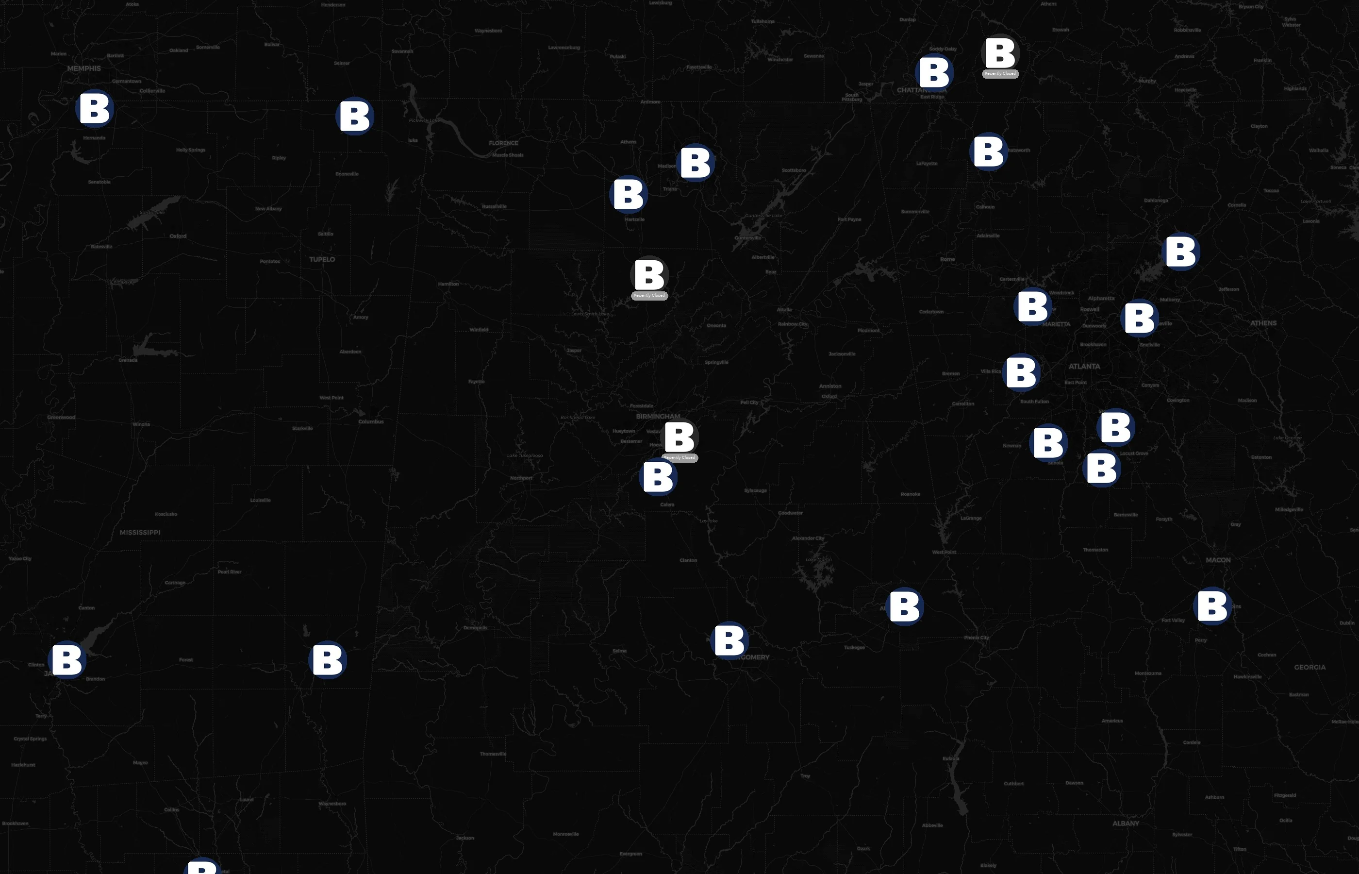 Books-A-Million city distribution