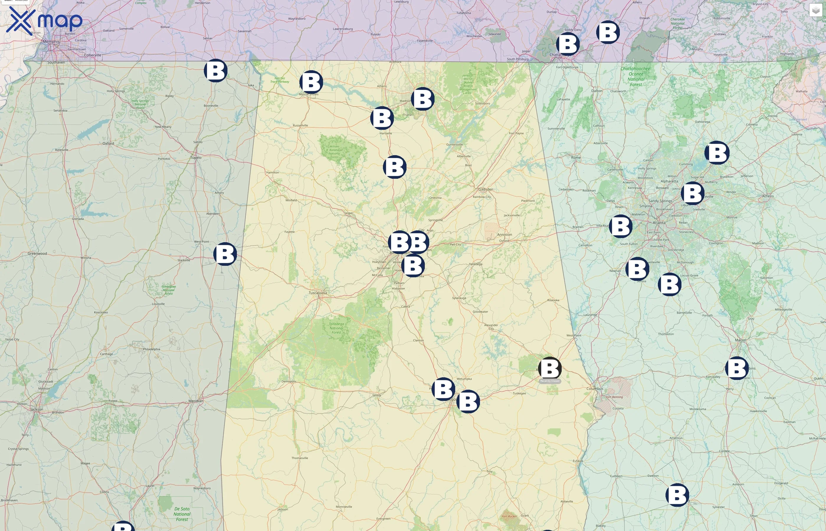 Books-A-Million street hotspots