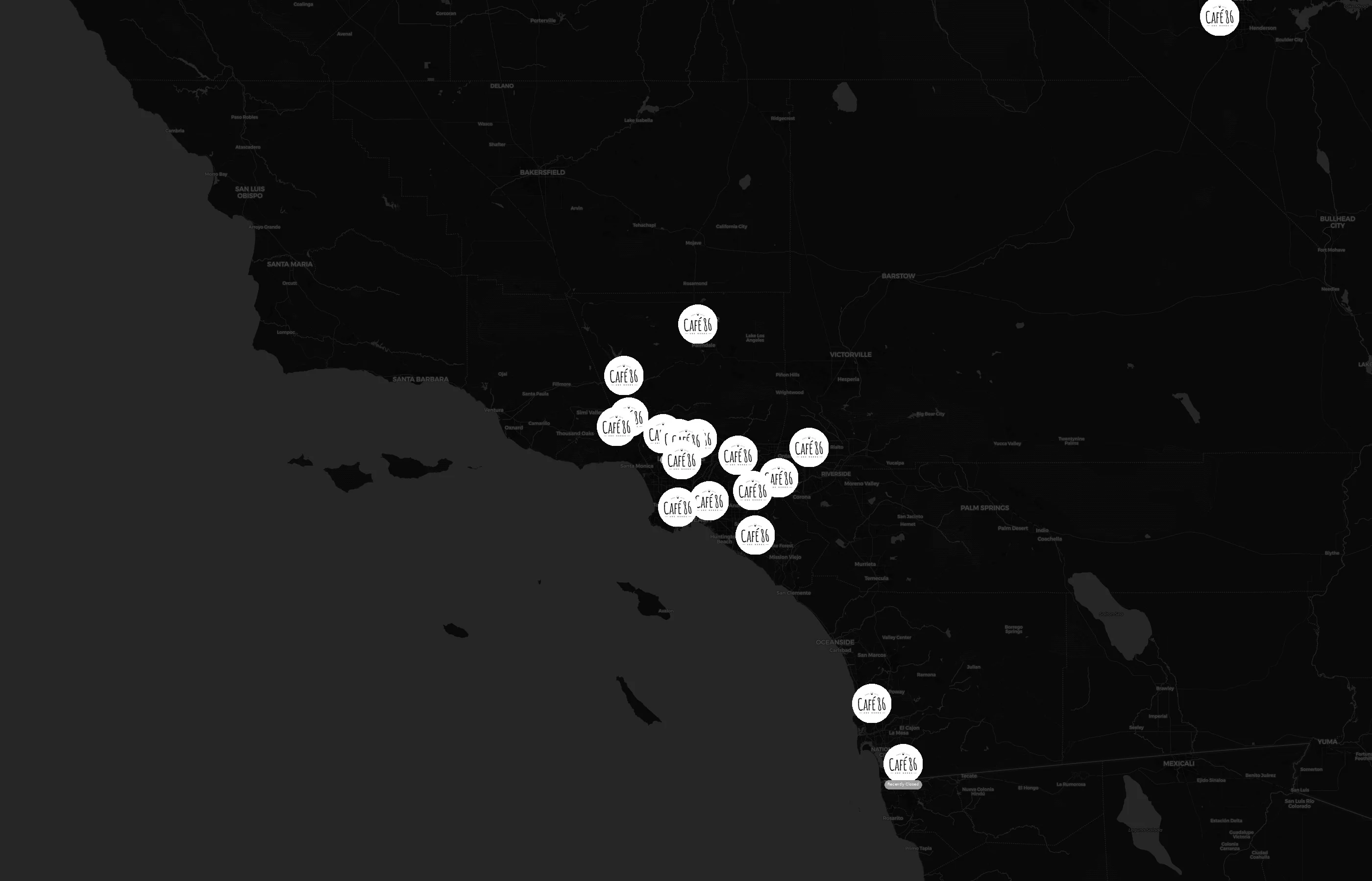 Cafe 86 city distribution