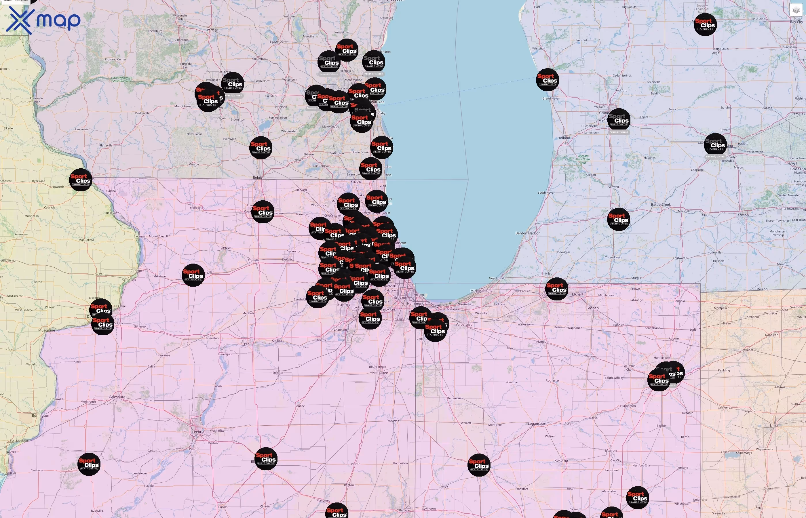 Sport Clips street hotspots