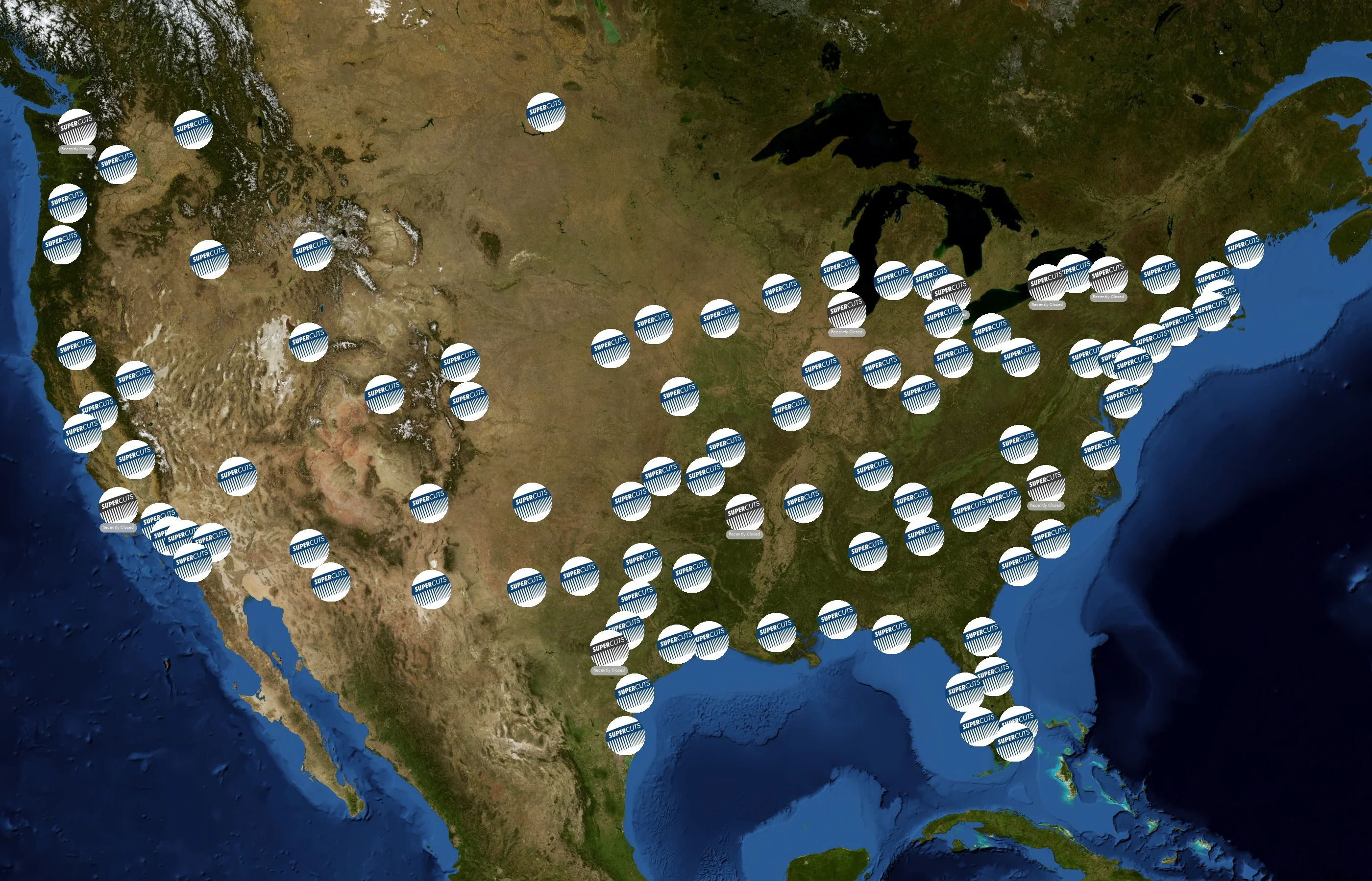 Supercuts state distribution