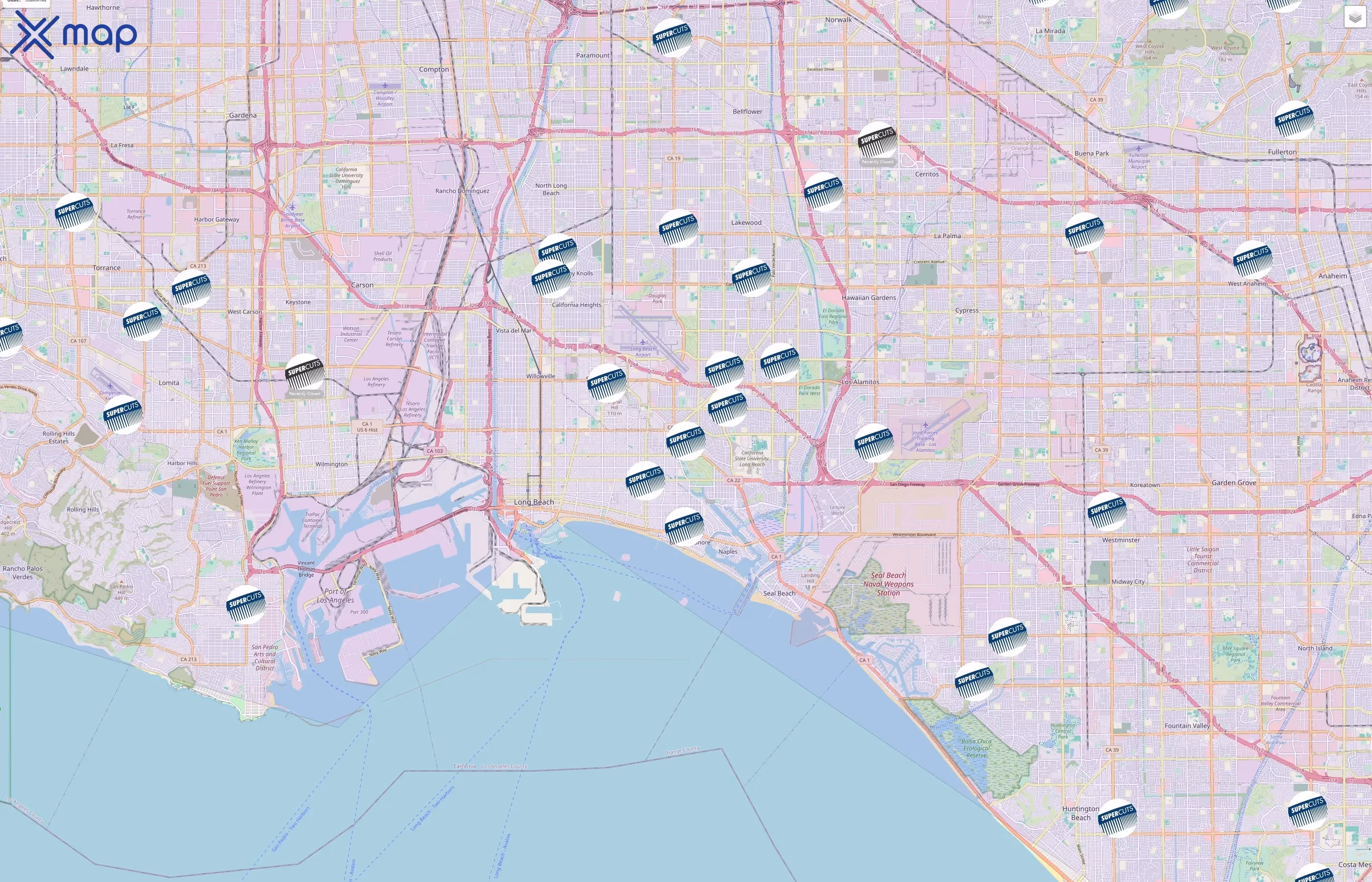 Supercuts traffic data