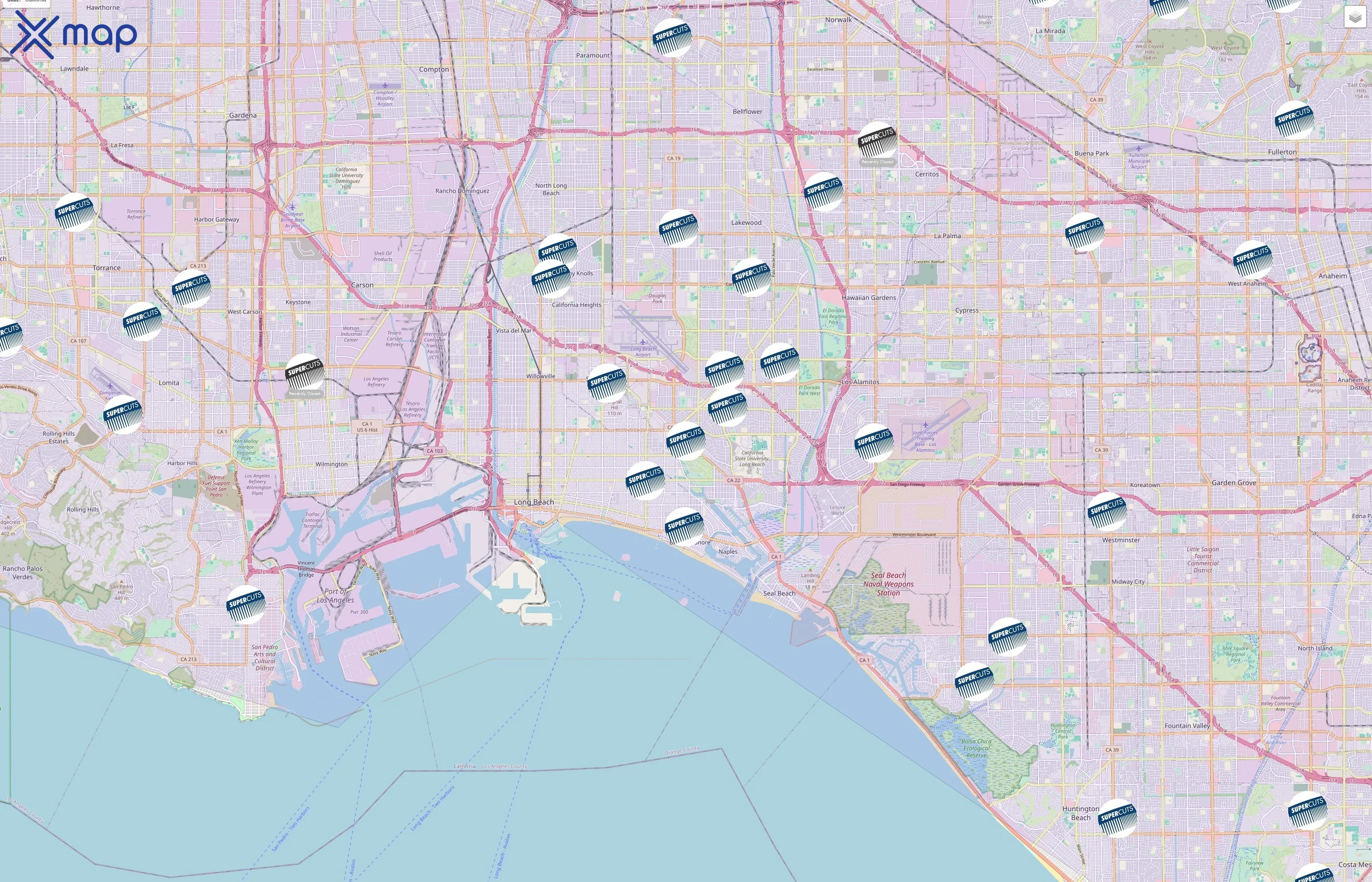 Supercuts traffic data