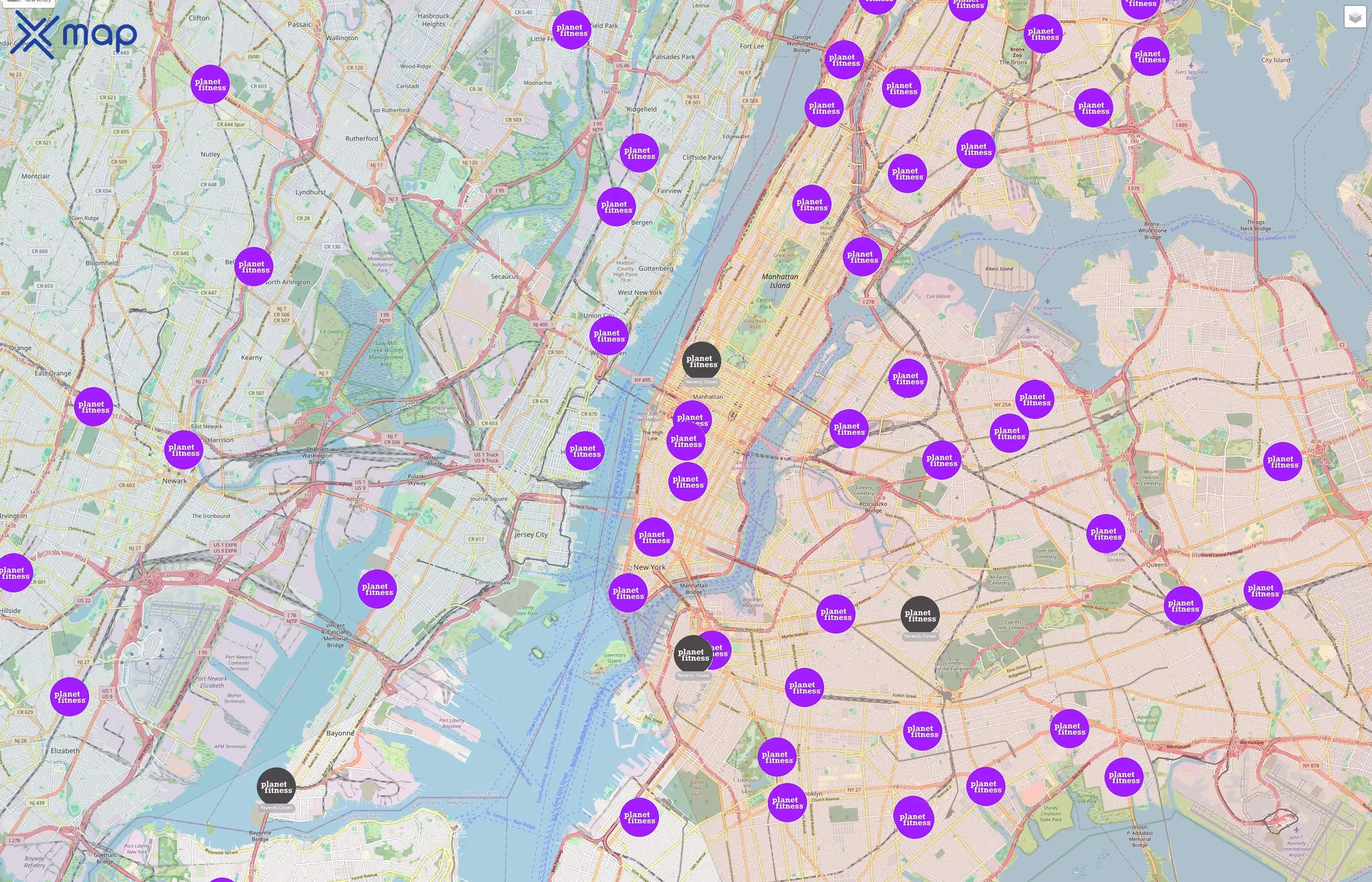 Planet Fitness traffic data