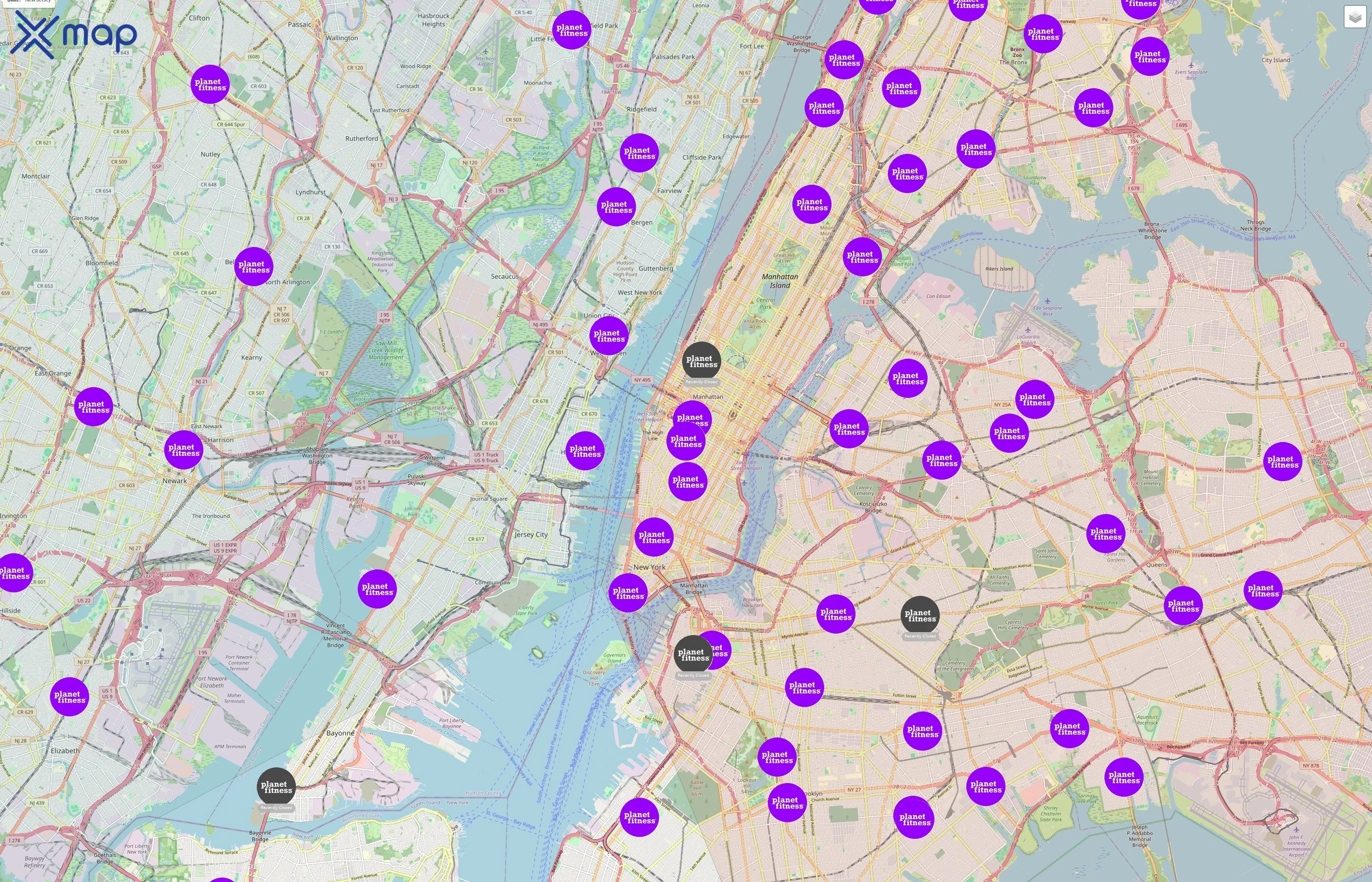 Planet Fitness traffic data