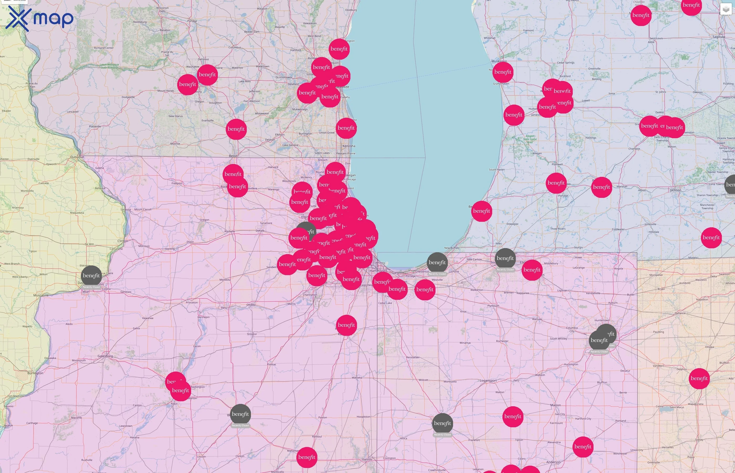Benefit Cosmetics street hotspots