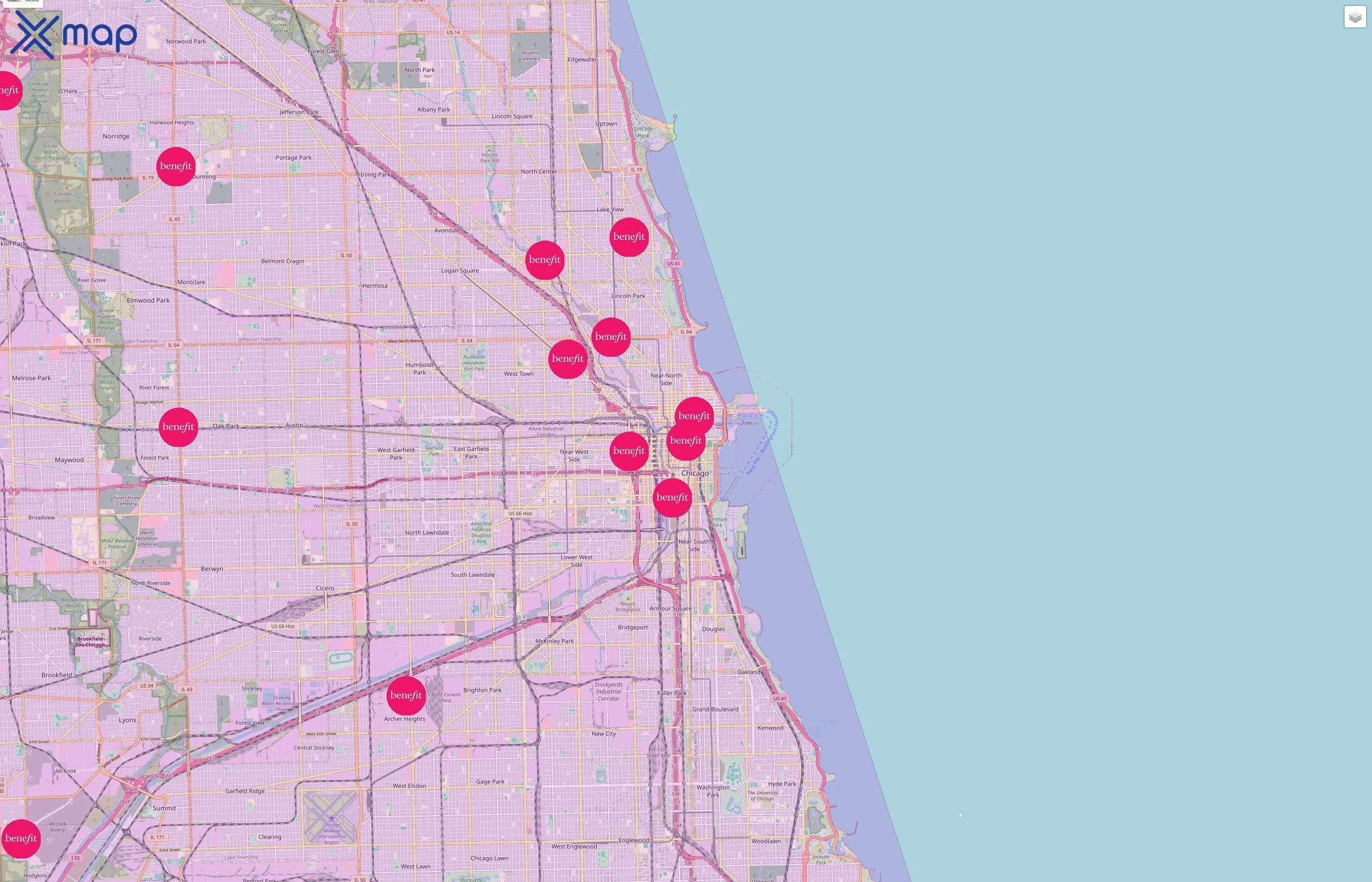 Benefit Cosmetics traffic data