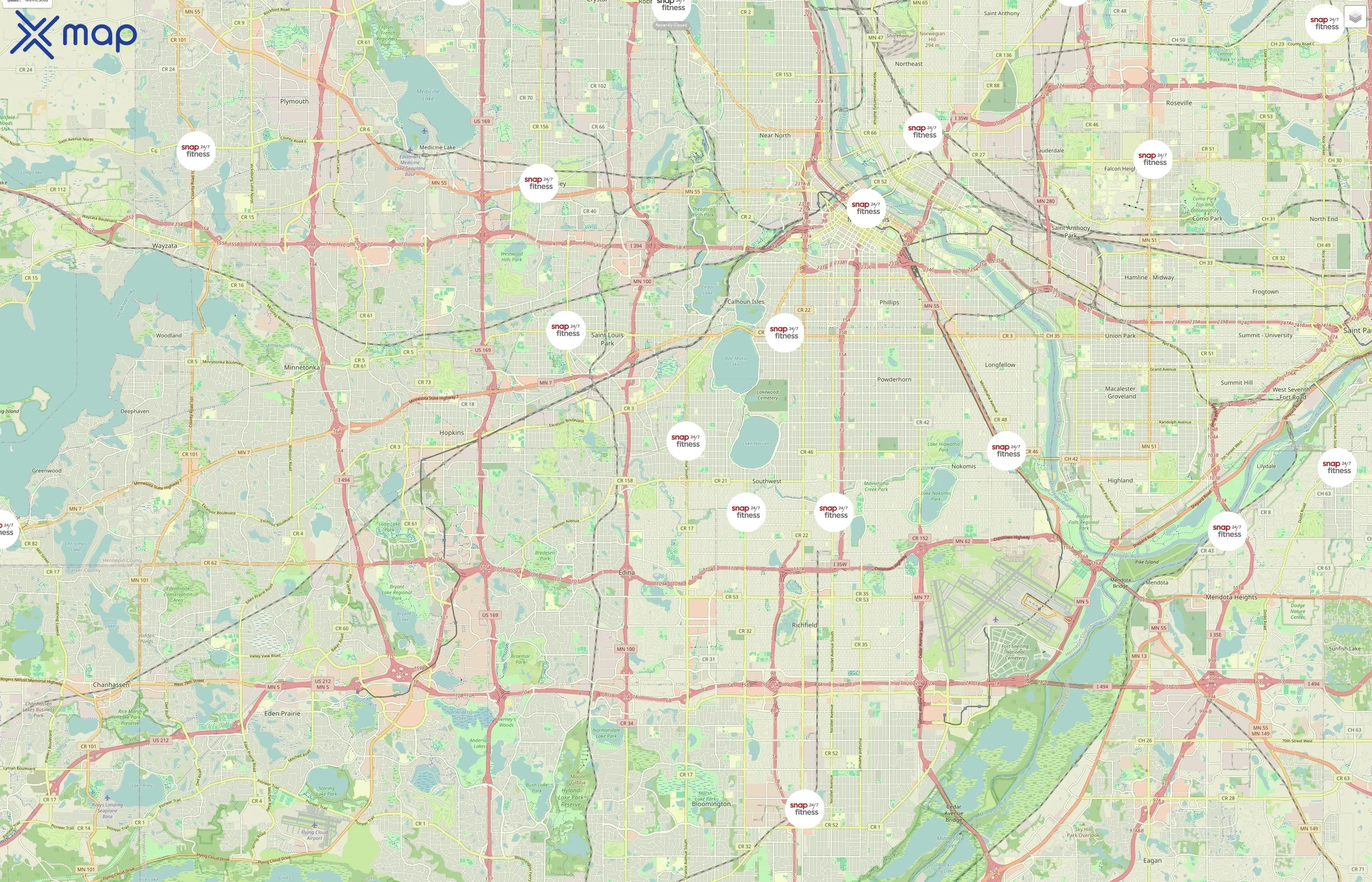 Snap Fitness traffic data