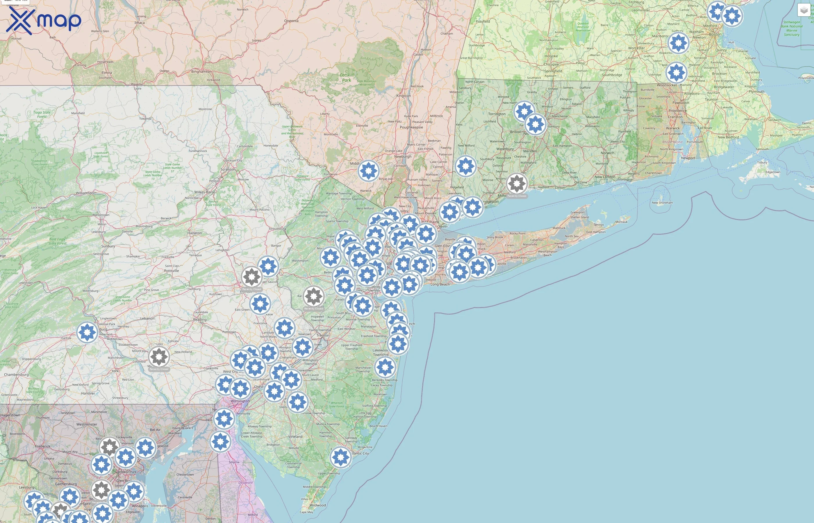 Club Pilates street hotspots