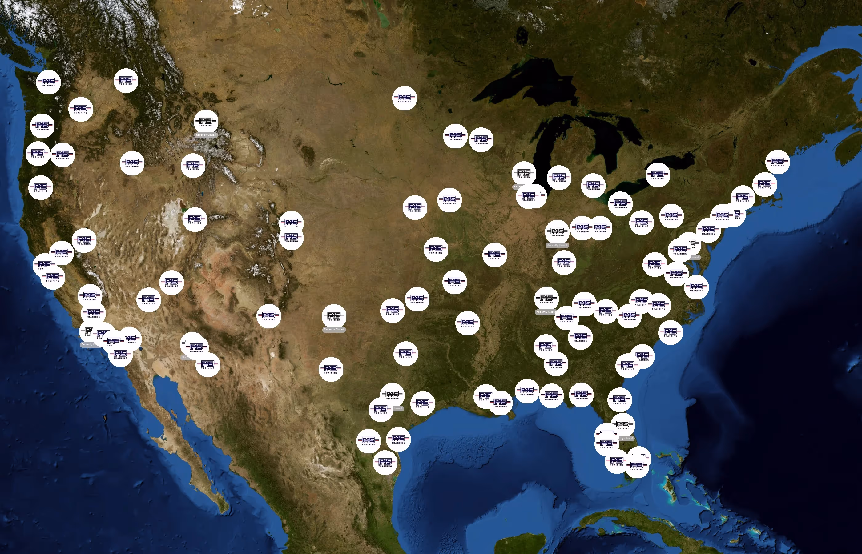 F45 Training state distribution