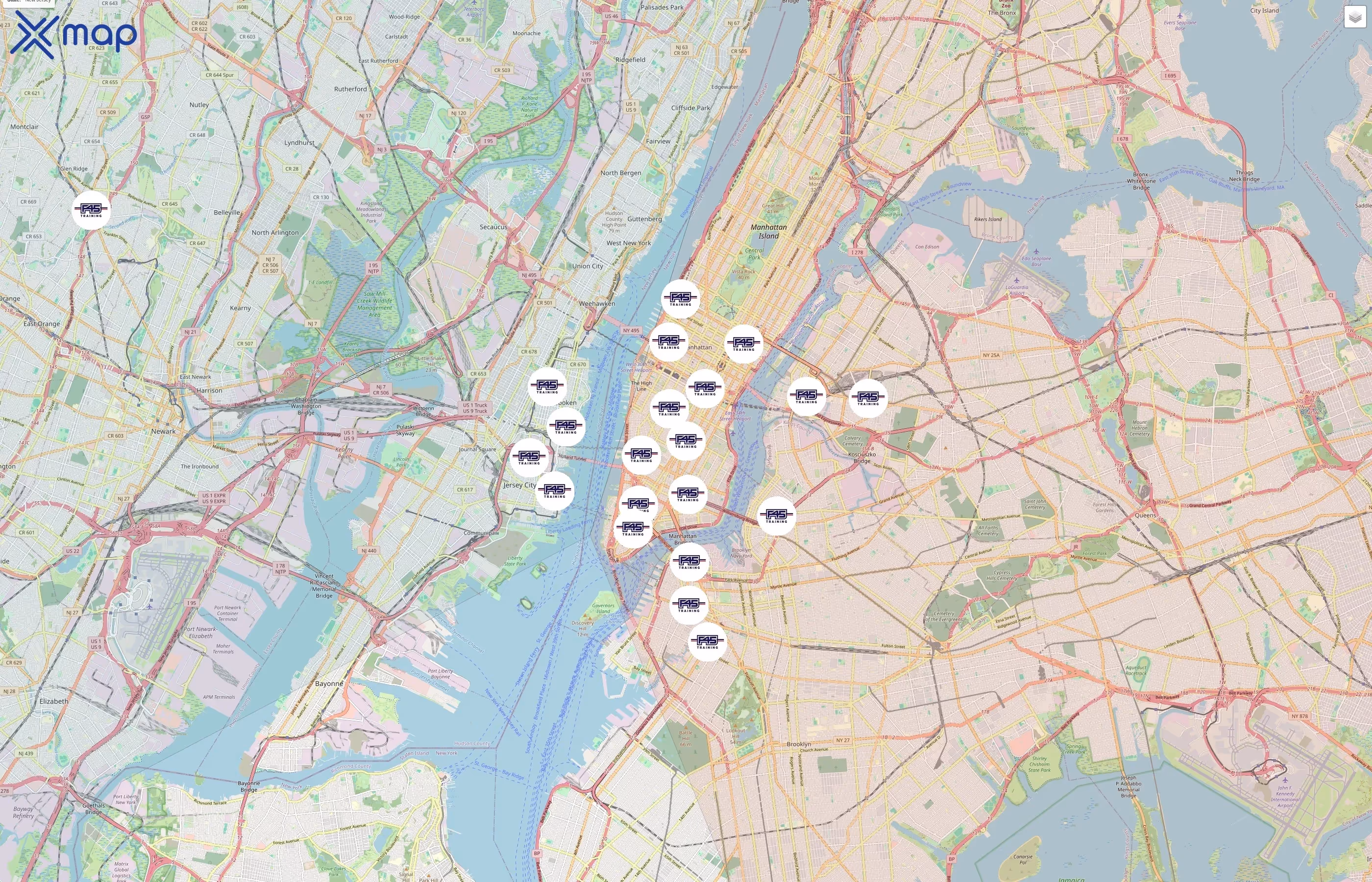F45 Training traffic data