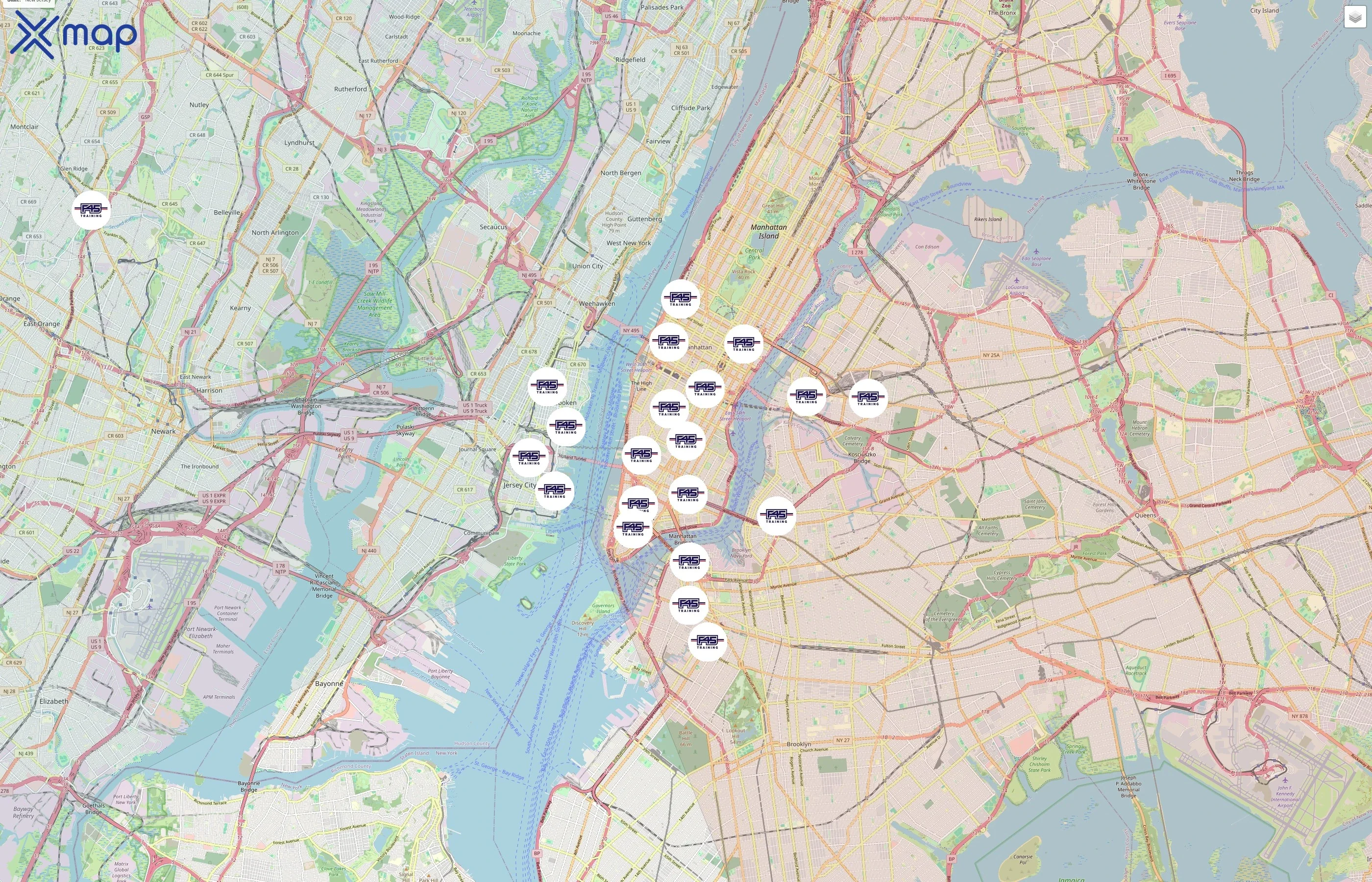 F45 Training traffic data
