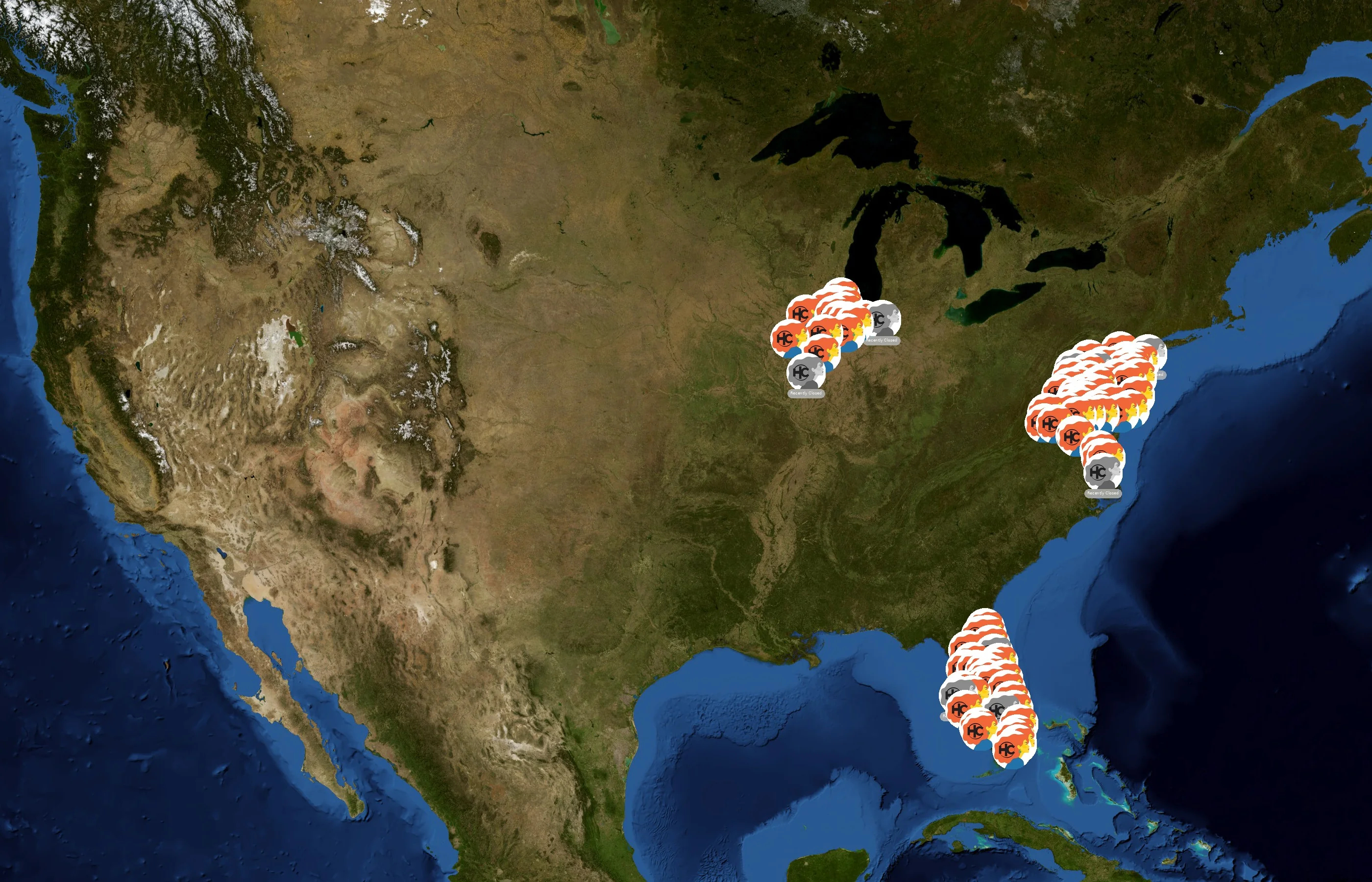Hair Cuttery state distribution