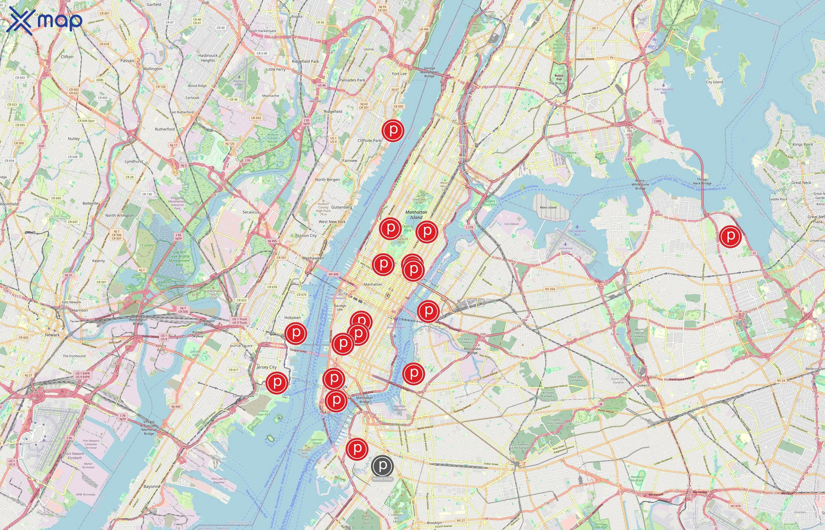 Pure Barre area coverage