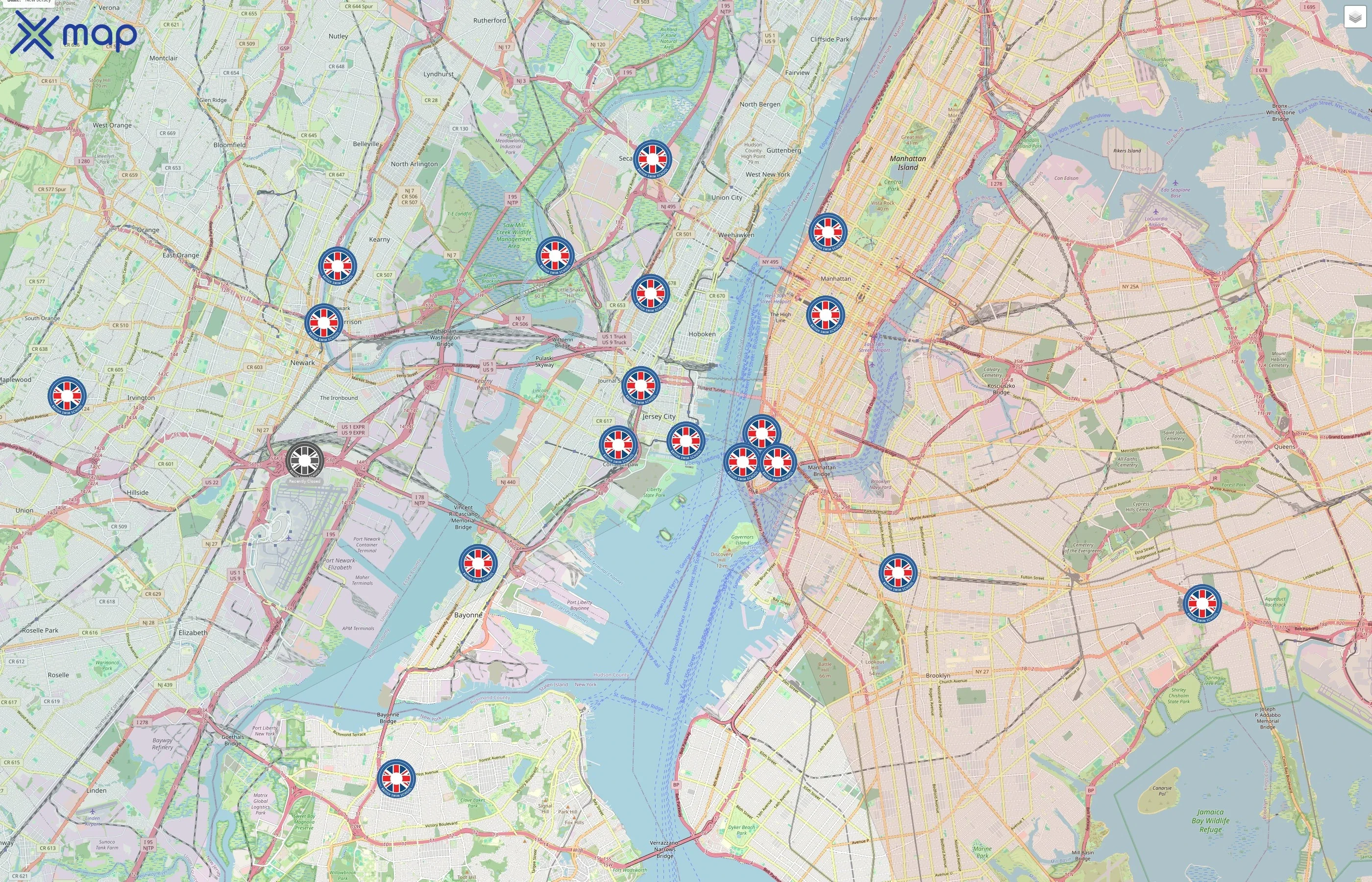 British Swim School traffic data